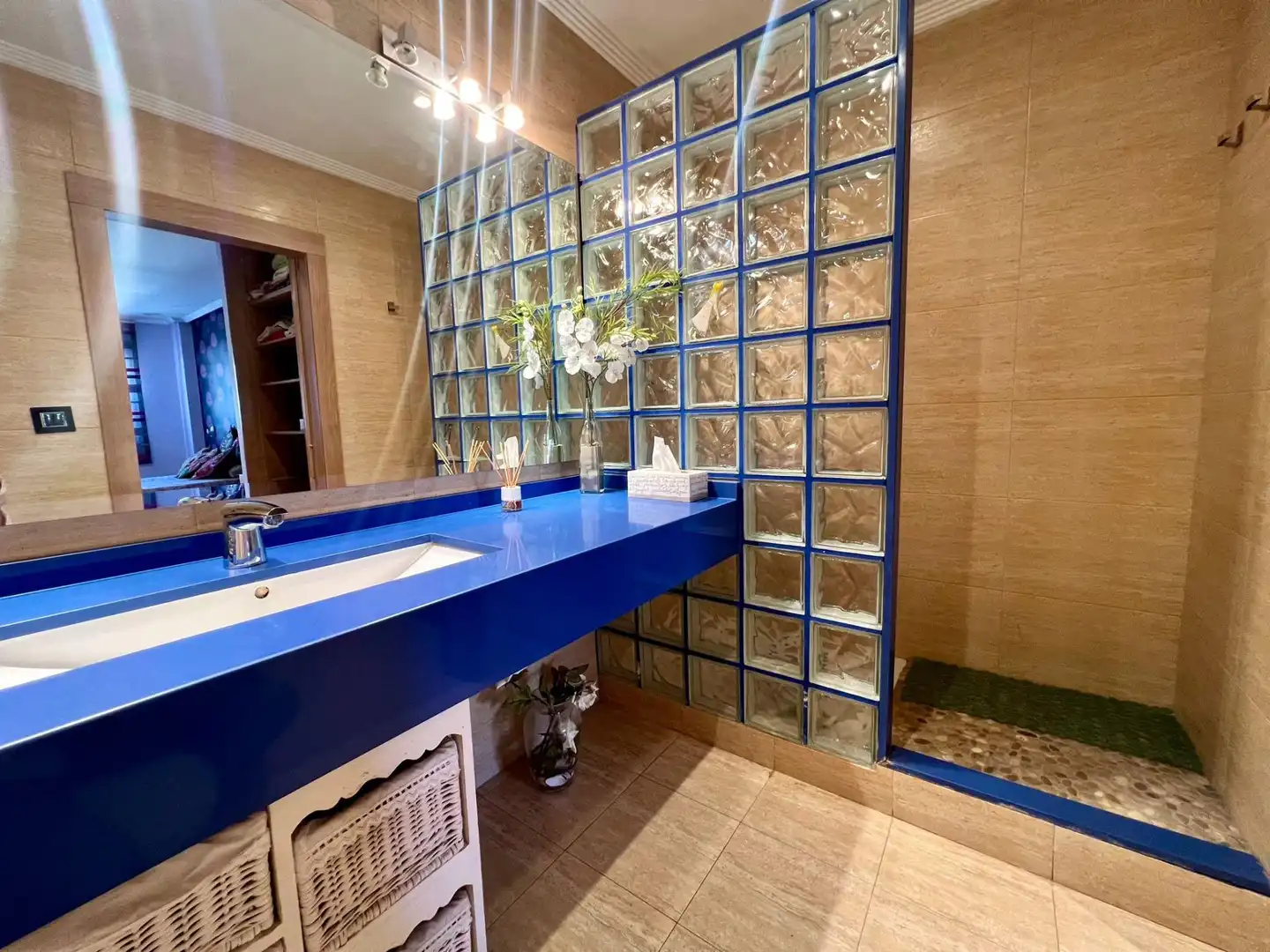 Baño de Ático de alquiler en Elche / Elx con Aire acondicionado, Calefacción y Terraza