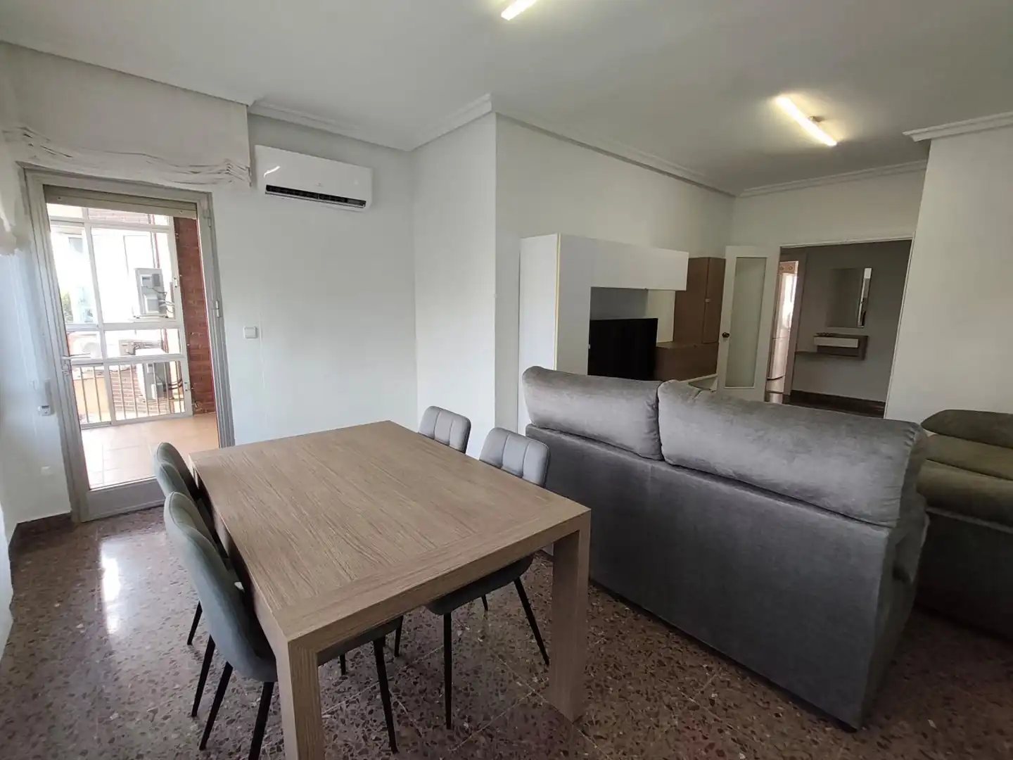 Sala d'estar de Pis de lloguer en Cartagena amb Aire condicionat, Calefacció i Terrassa
