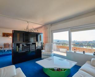 Living room of Flat to rent in  Barcelona Capital  with Air Conditioner, Terrace and Balcony