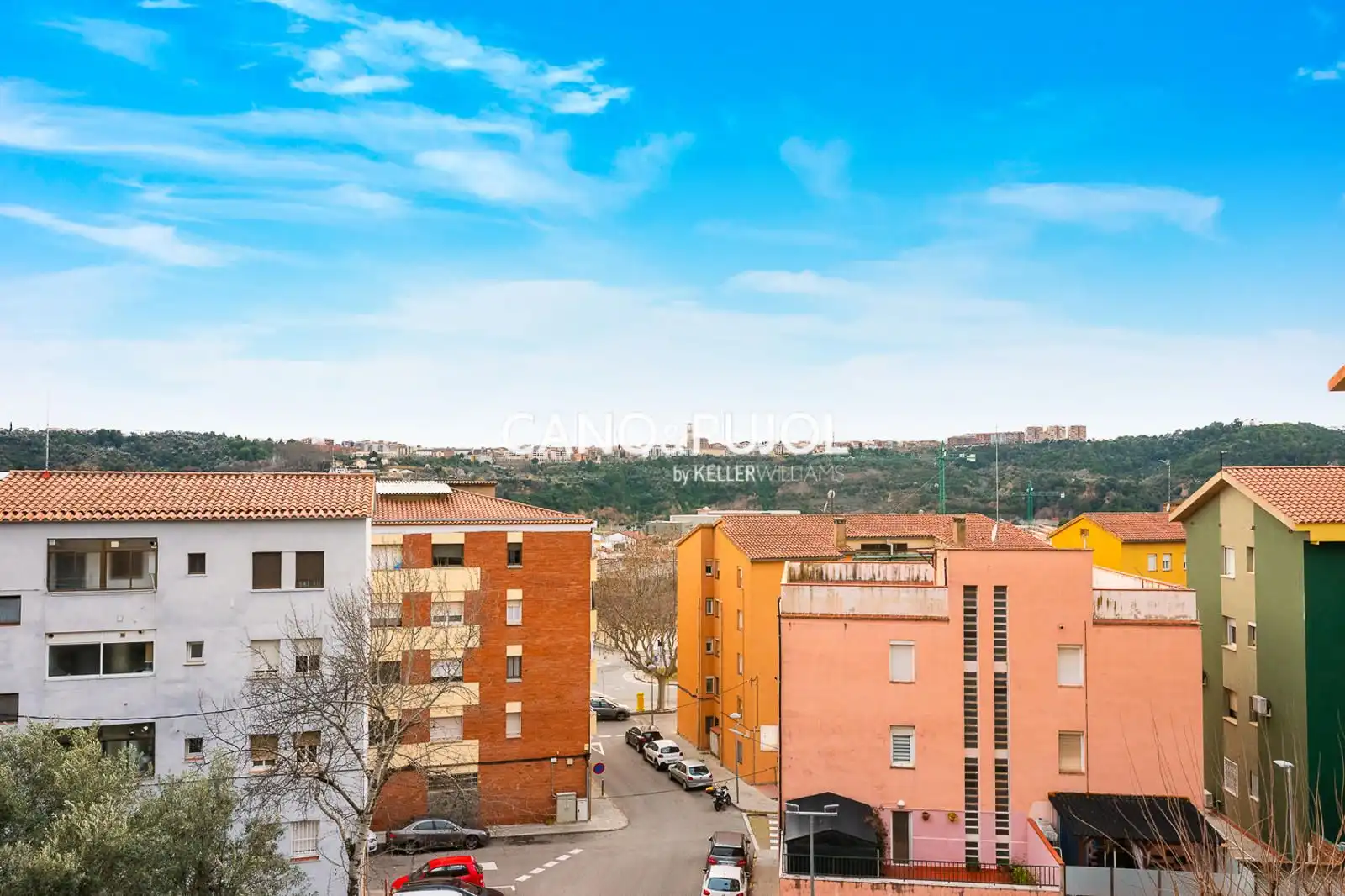 Vista exterior de Piso en venta en Olesa de Montserrat con Terraza