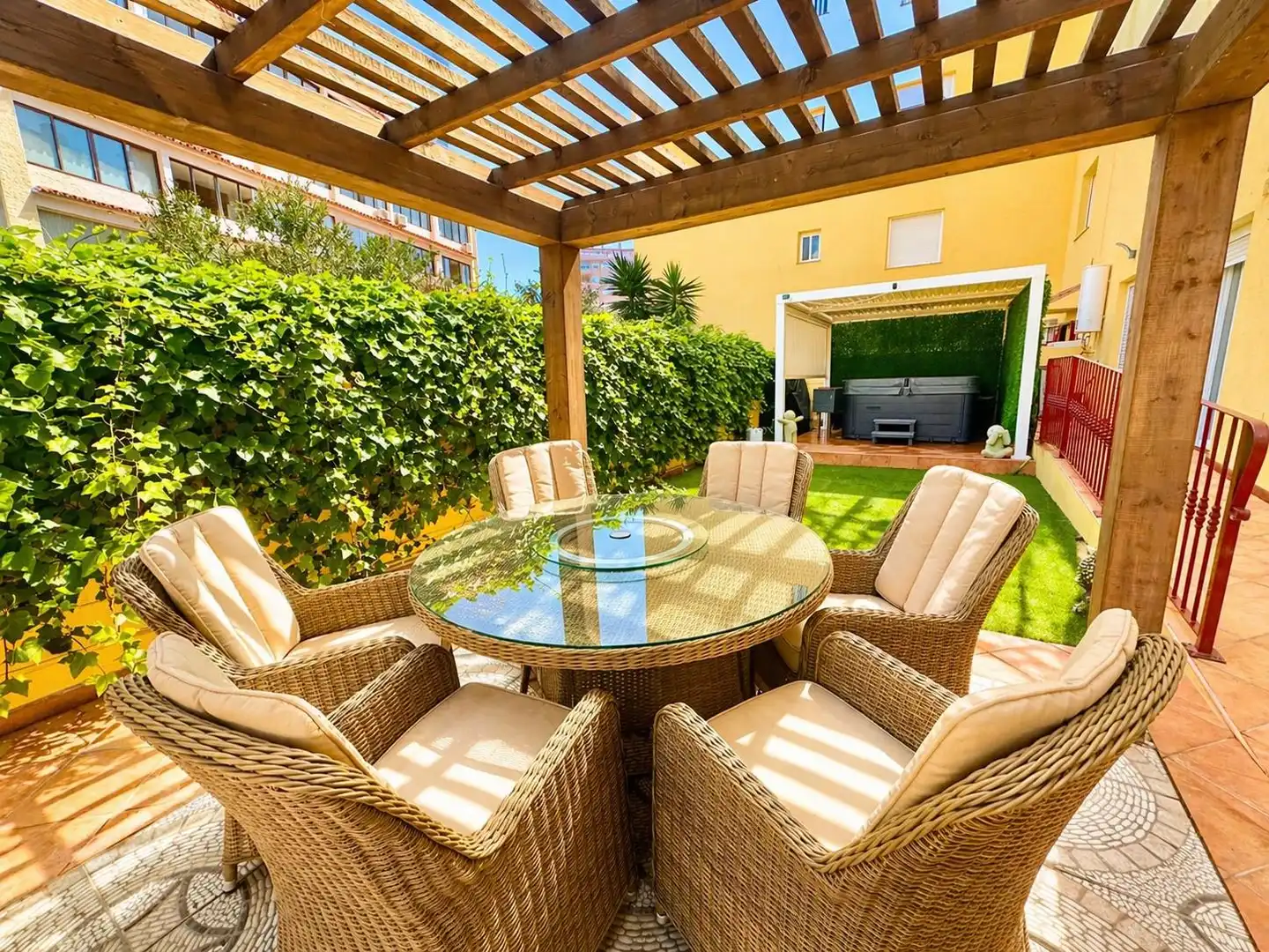 Terraza de Planta baja en venta en Fuengirola con Aire acondicionado, Parquet y Terraza