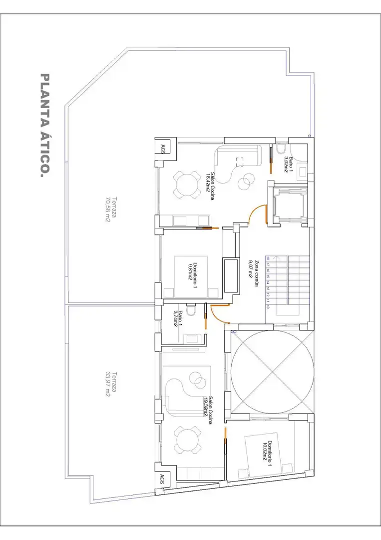 Ático en venta en Guardamar del Segura con Terraza y Amueblado