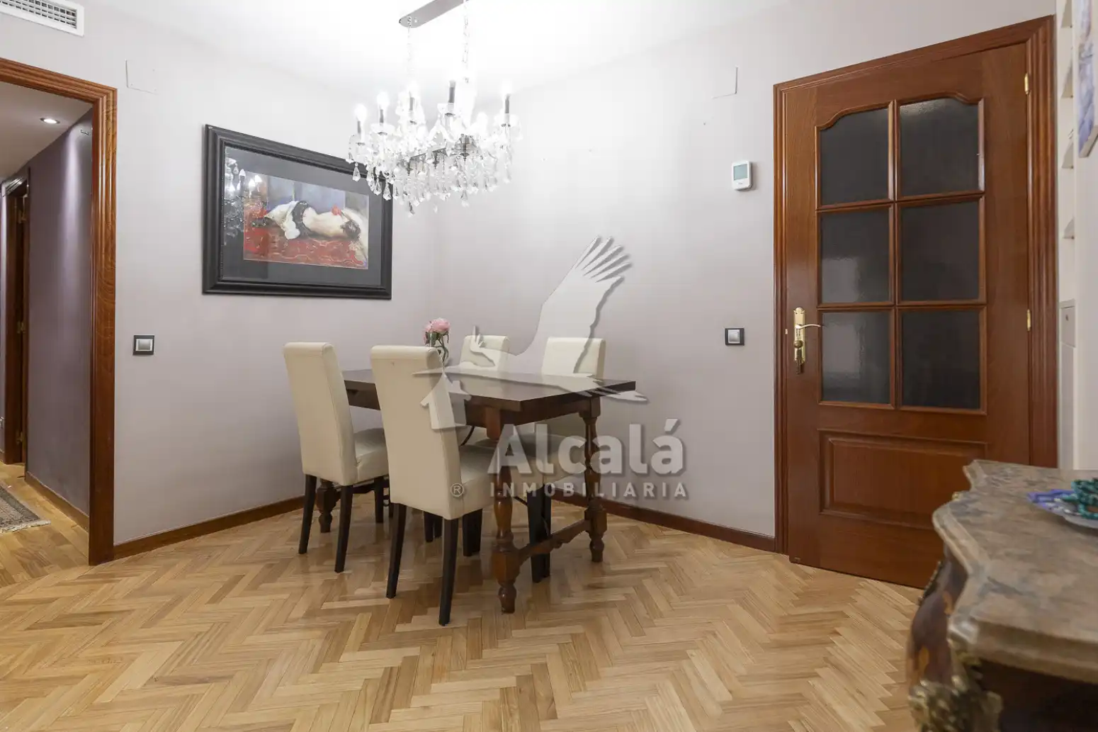 Dining room of Flat for sale in Alcalá de Henares  with Air Conditioner, Heating and Parquet flooring