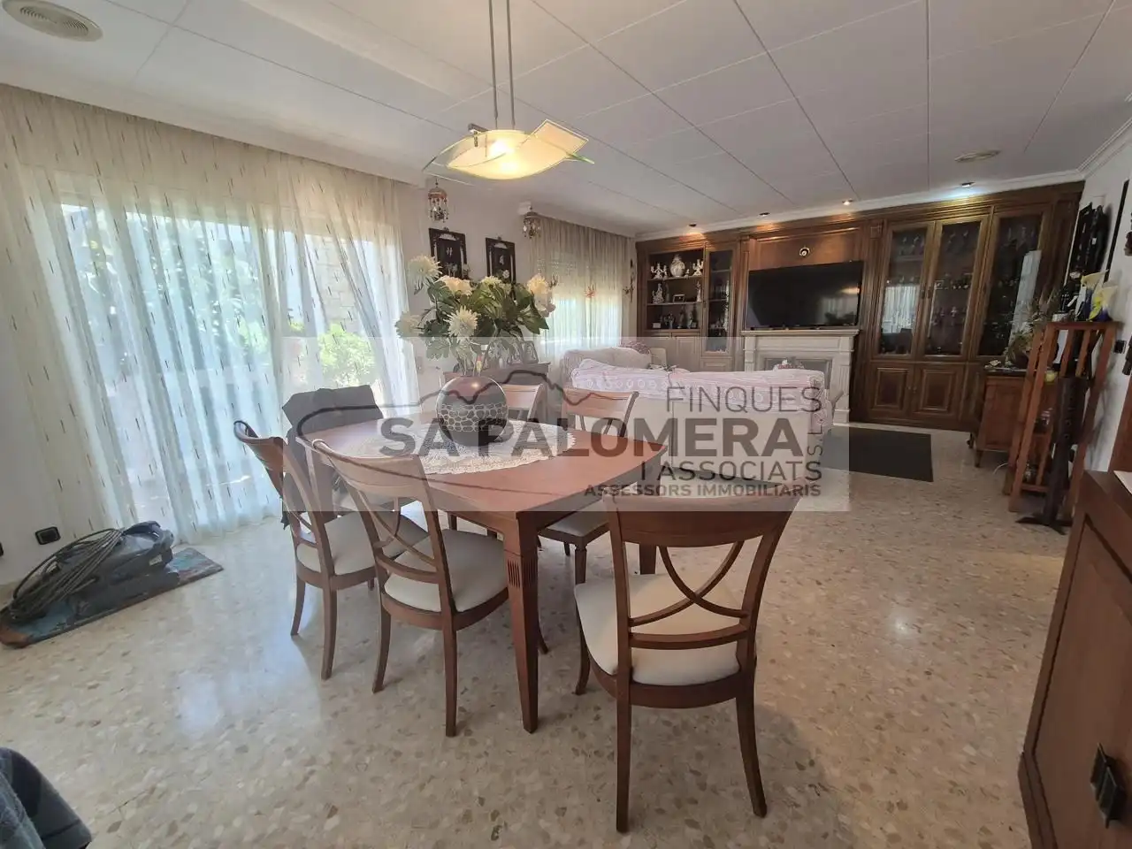 Comedor de Casa o chalet en venta en Blanes con Aire acondicionado, Jardín privado y Terraza