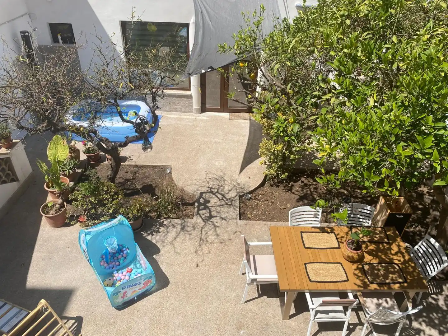Terrace of Ground floor for rent in Llevant