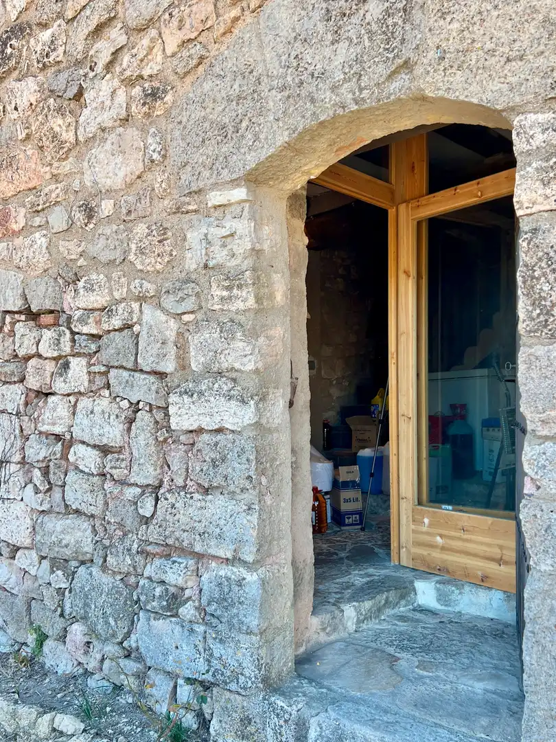 Exterior view of Country homes for sale in Cornudella de Montsant  with Air Conditioner, Oven and Washing machine