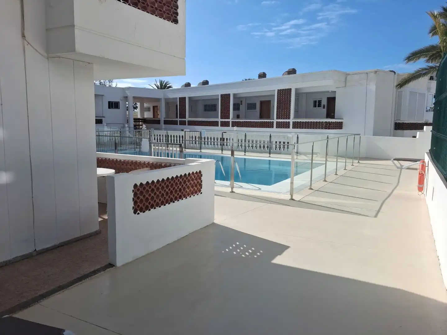 Piscina de Apartamento de alquiler en San Bartolomé de Tirajana con Terraza, Amueblado y Piscina comunitaria