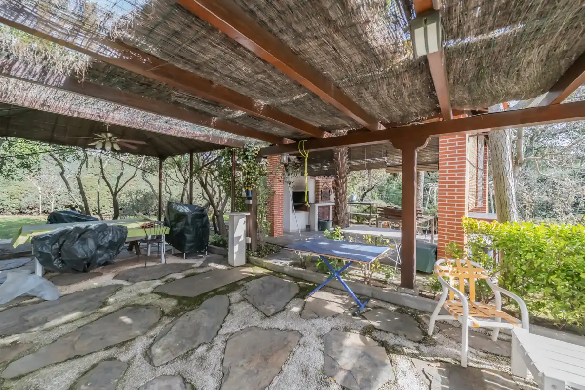 Terrassa de Casa o xalet en venda en Boadilla del Monte amb Aire condicionat, Calefacció i Jardí privat