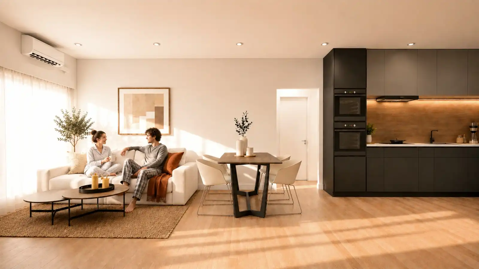 Sala de estar de Piso en venta en Barcelona