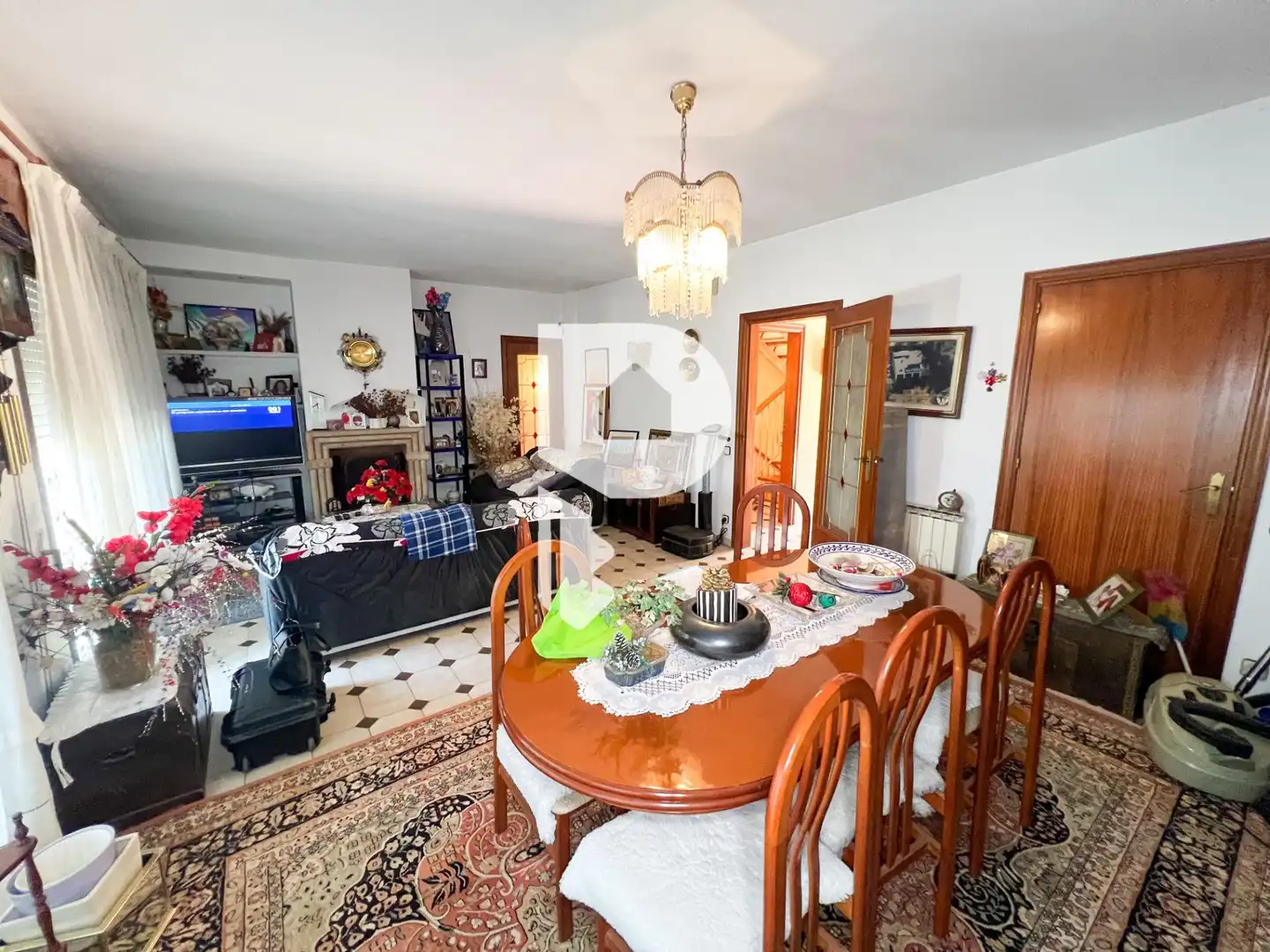 Sala d'estar de Casa o xalet en venda en Pallejà amb Aire condicionat, Calefacció i Jardí privat