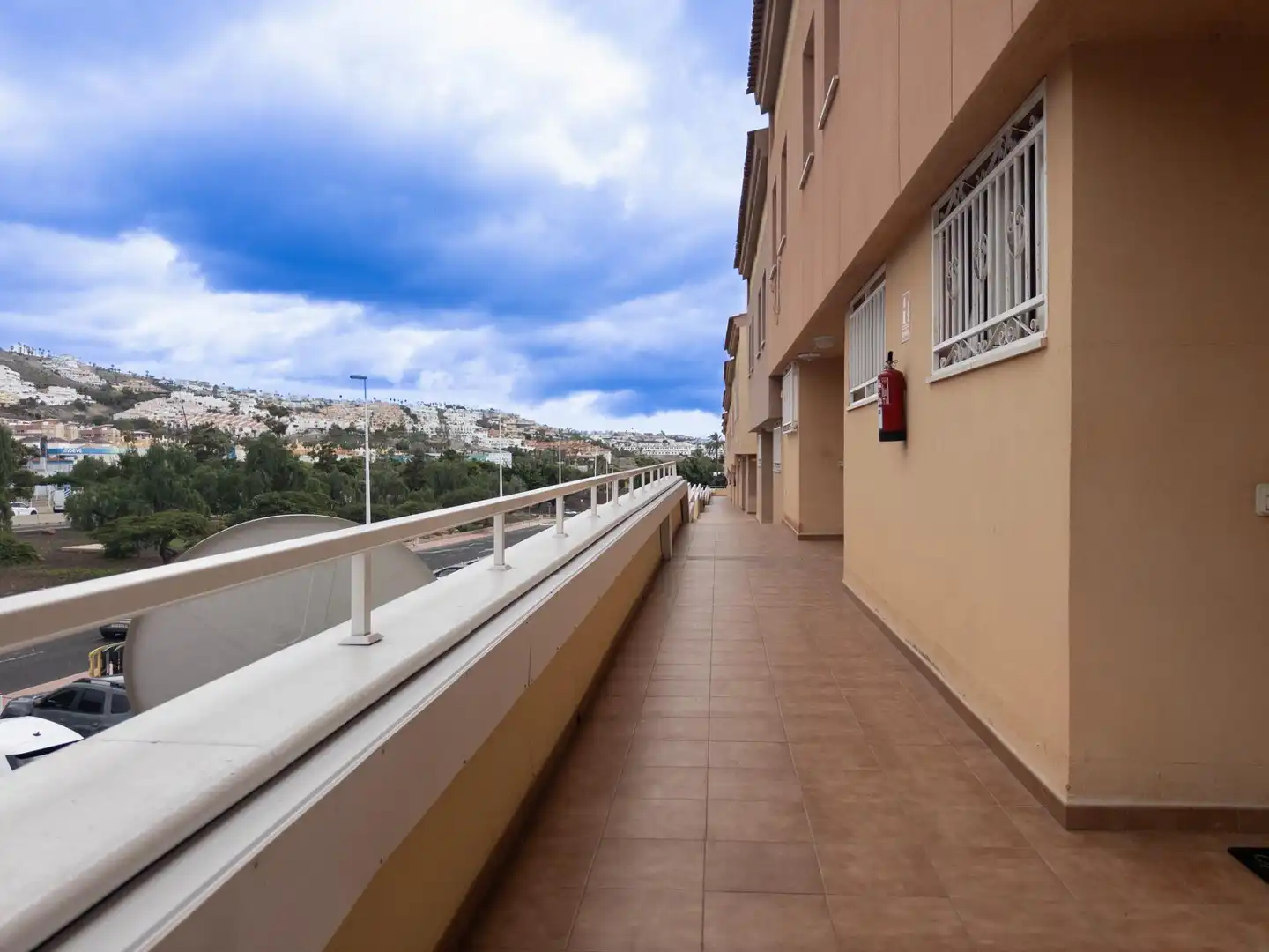 Vista exterior de Dúplex en venta en Adeje con Aire acondicionado, Jardín privado y Terraza