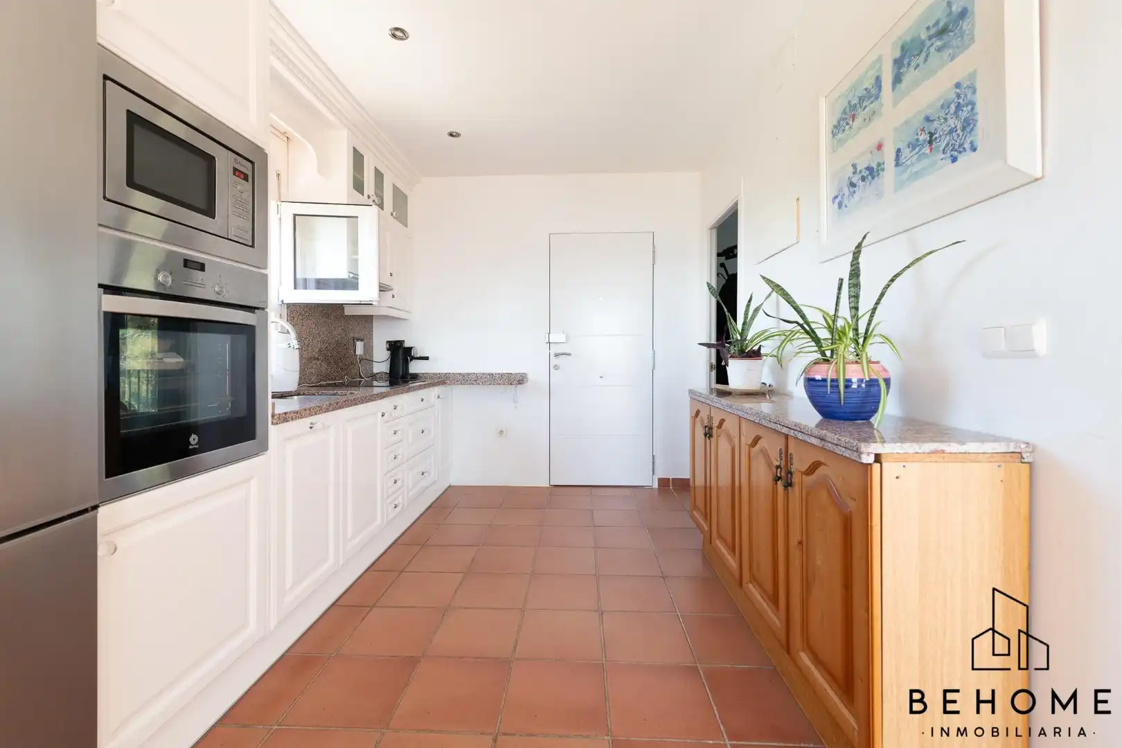 Cocina de Ático en venta en La Alcaidesa con Jardín privado, Terraza y Piscina comunitaria