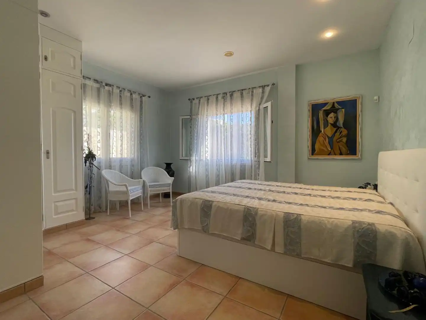 Bedroom of Houses for sale in Vinaròs  with Air Conditioner, Terrace and Furnished