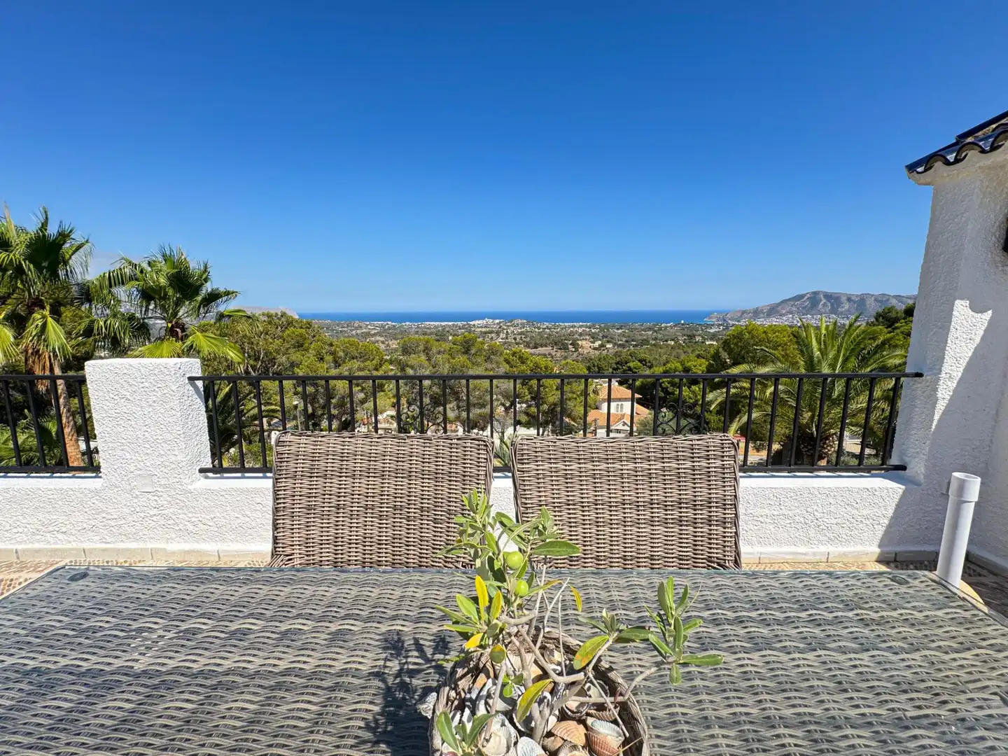 Terraza de Casa o chalet en venta en La Nucia con Aire acondicionado, Calefacción y Jardín privado
