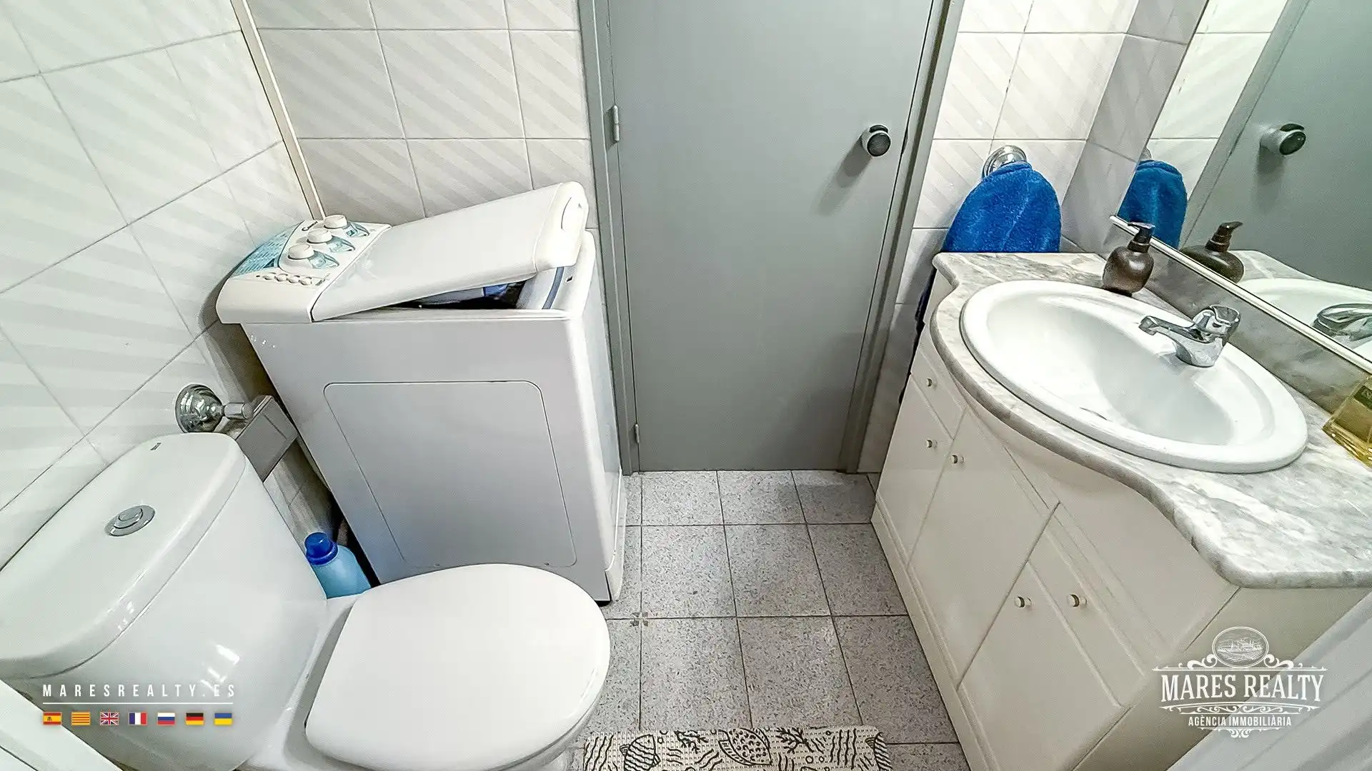 Bathroom of Flat for sale in Lloret de Mar  with Air Conditioner, Heating and Furnished