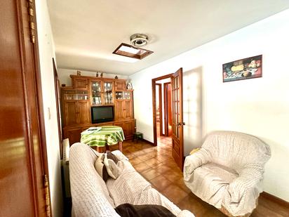 Sala d'estar de Casa o xalet en venda en Redondela amb Jardí privat, Terrassa i Moblat