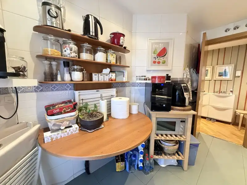 Cocina de Piso de alquiler en Madrid con Aire acondicionado, Calefacción y Jardín privado