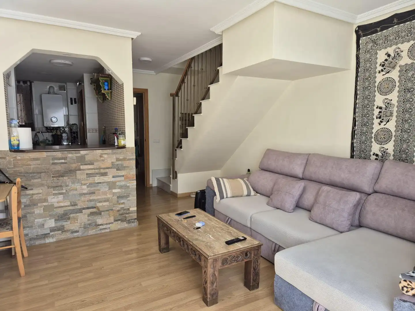 Sala de estar de Dúplex en venta en Ocaña