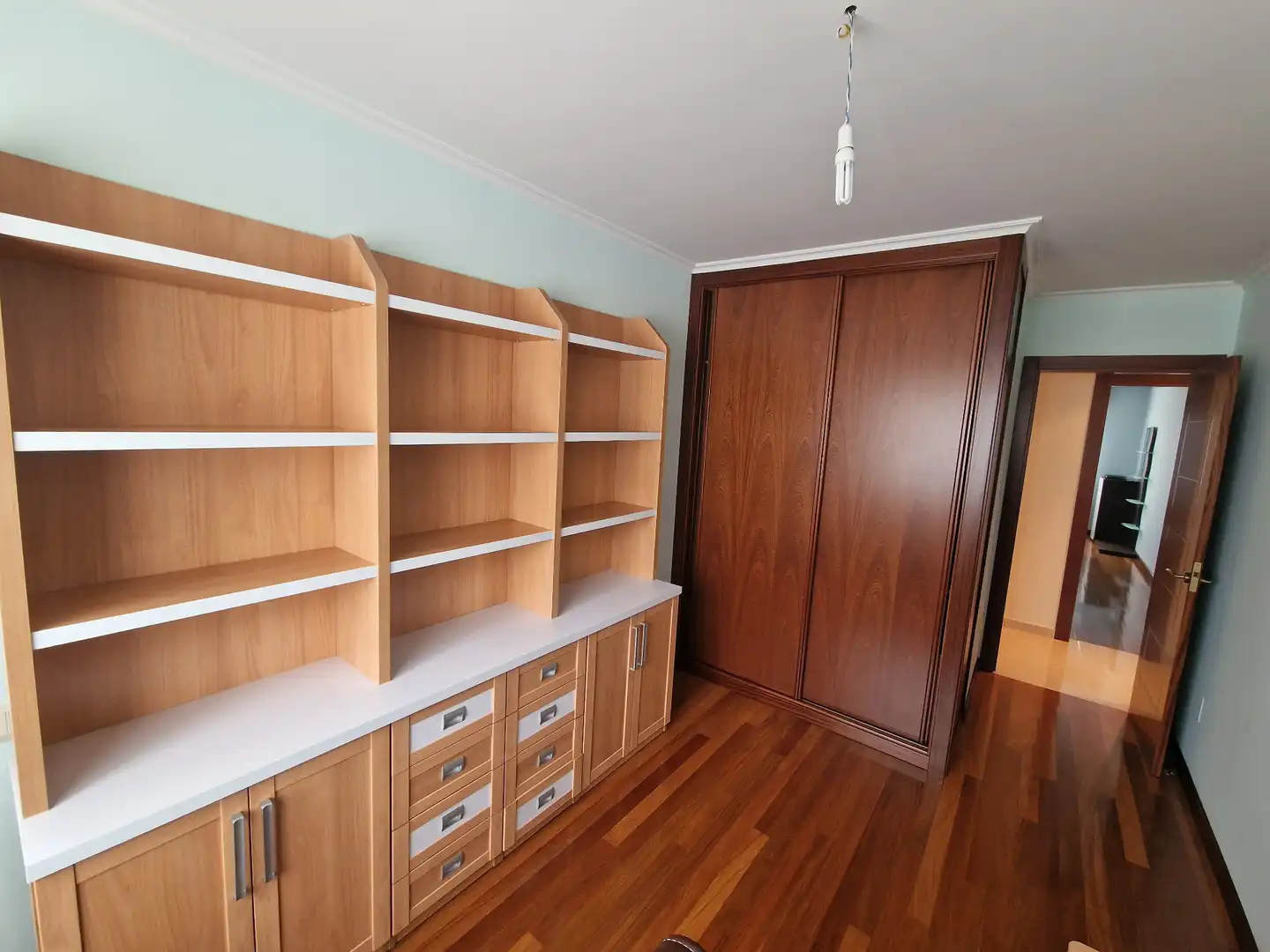 Bedroom of Flat for rent in Narón  with Heating, Terrace and Storage room