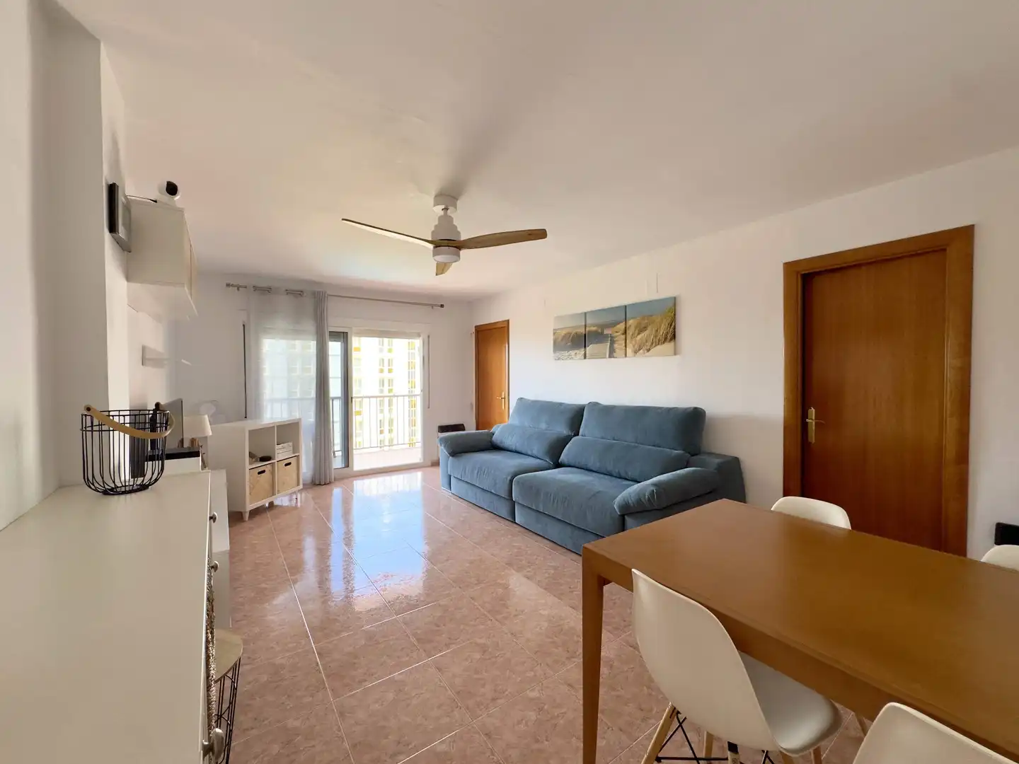 Sala de estar de Piso en venta en Malgrat de Mar con Jardín privado, Terraza y Balcón