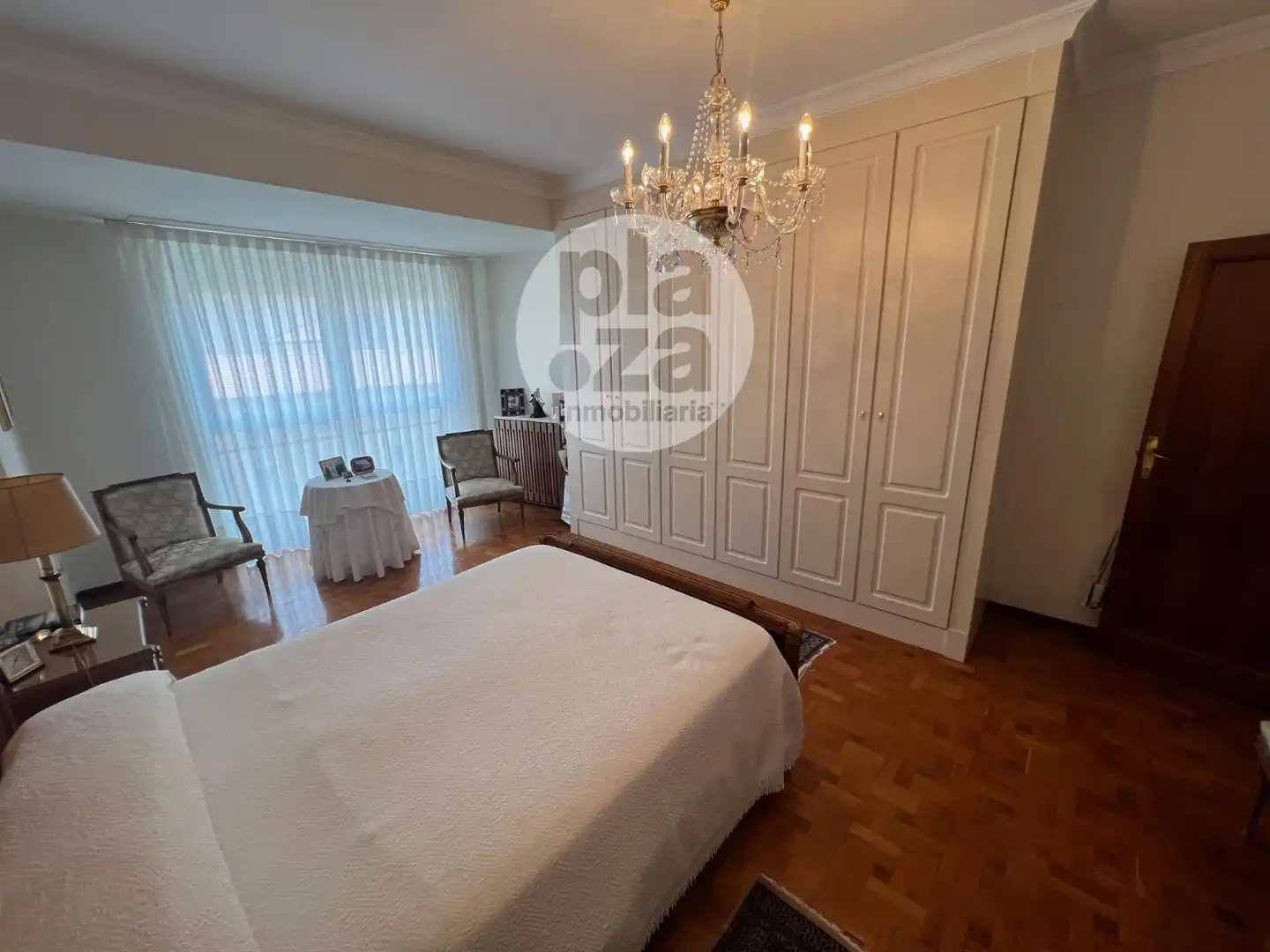 Bedroom of Flat for sale in Burgos  with Heating, Terrace and Storage room