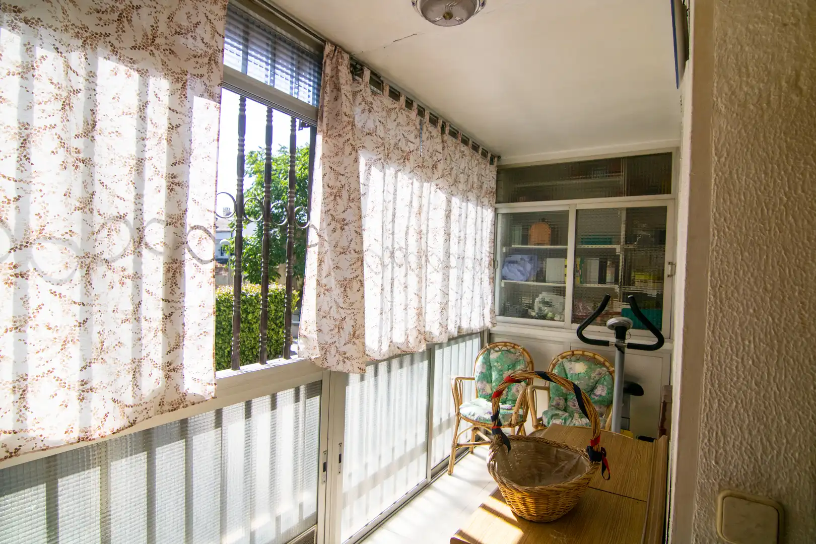 Balcony of Flat for sale in Madrid  with Terrace and Furnished