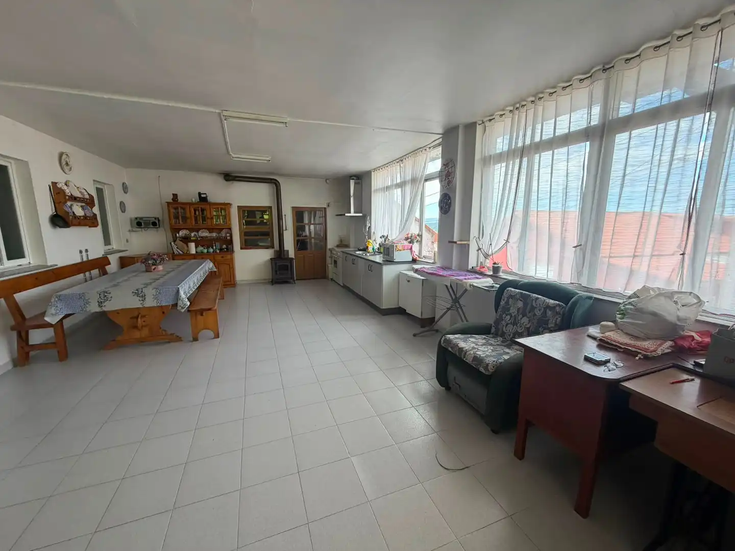 Cocina de Casa adosada en venta en Neda con Terraza y Amueblado