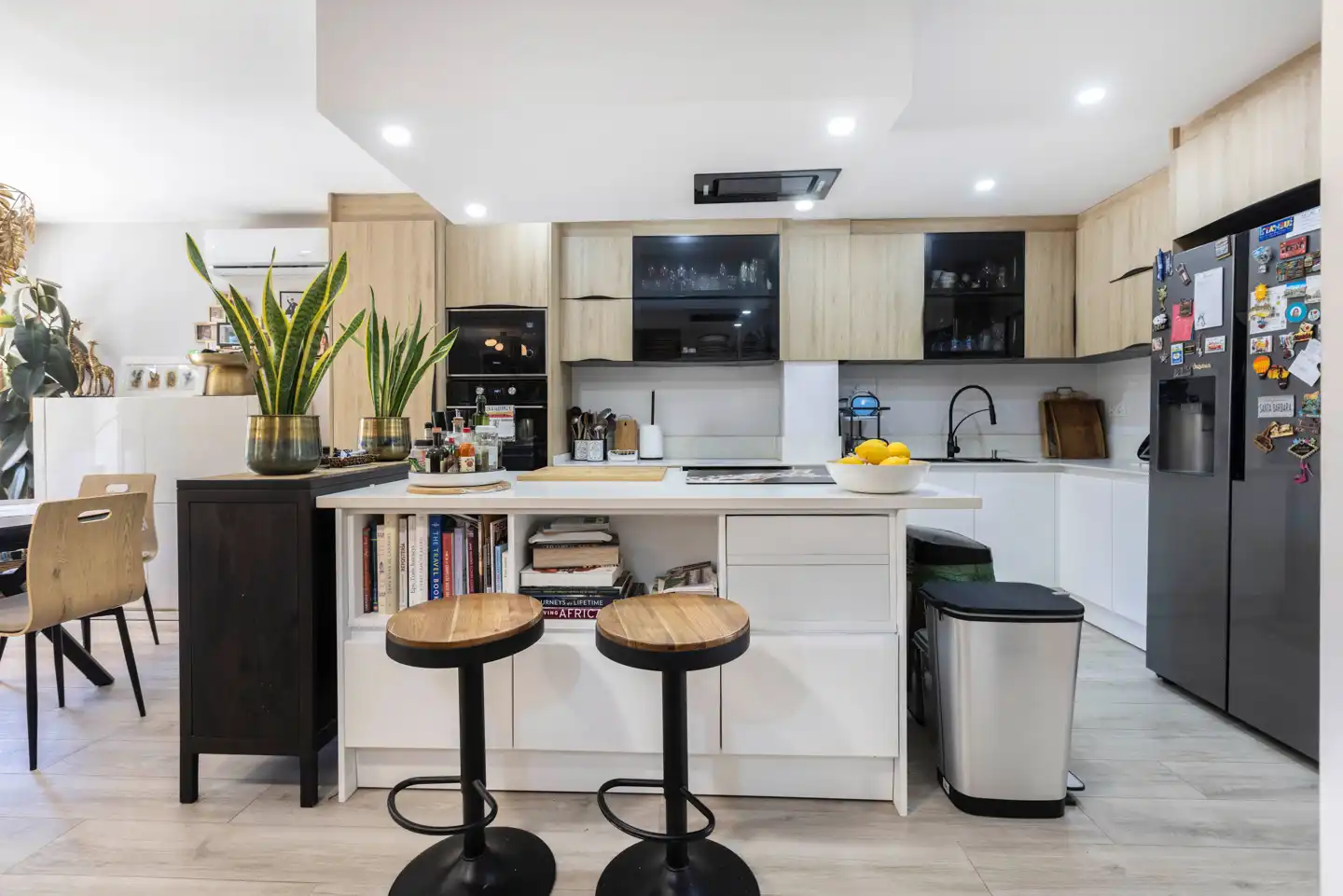 Cocina de Casa adosada en venta en L'Eliana con Aire acondicionado y Jardín privado