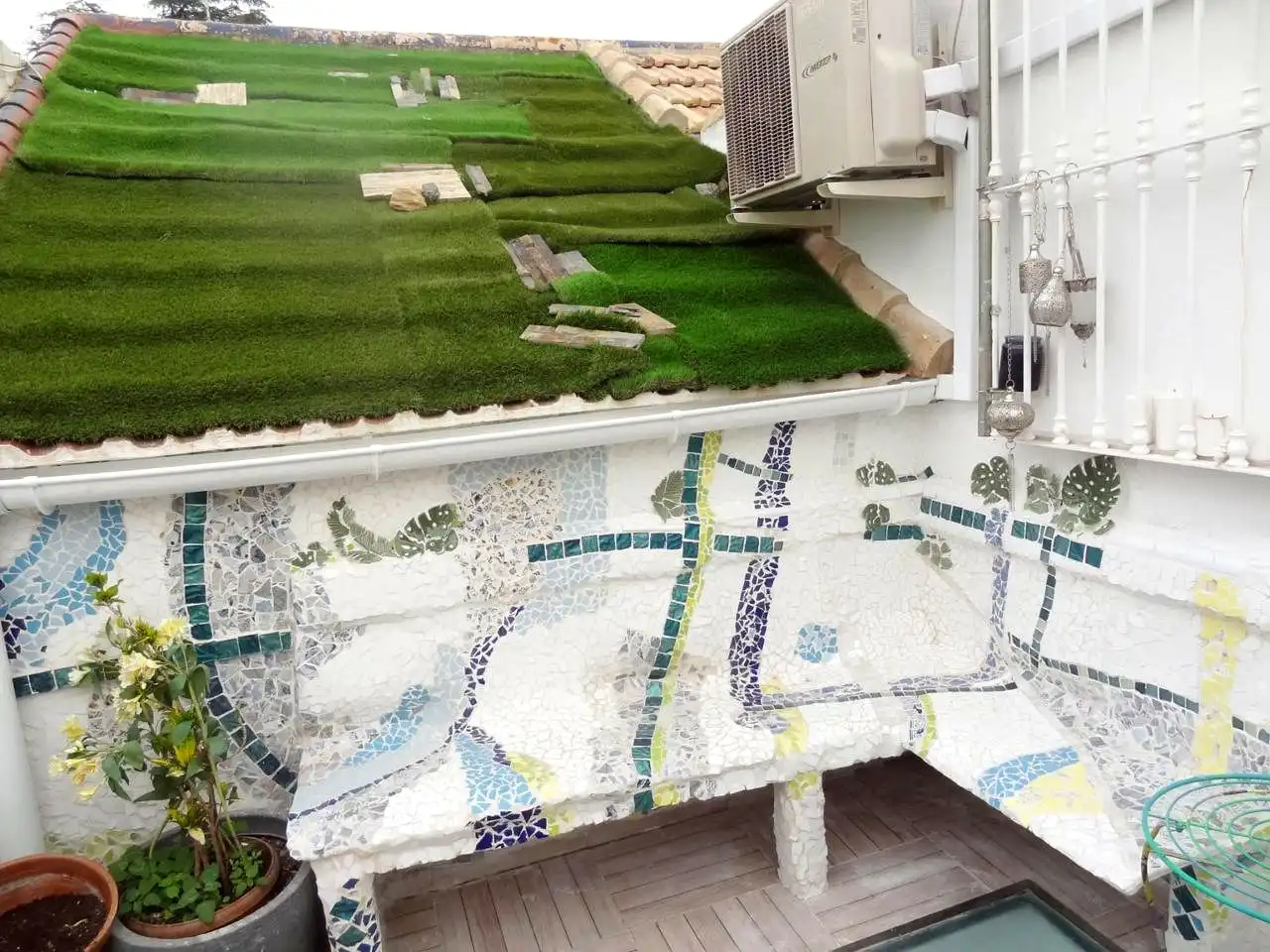 Jardí de Casa adosada en venda en Málaga amb Aire condicionat i Terrassa