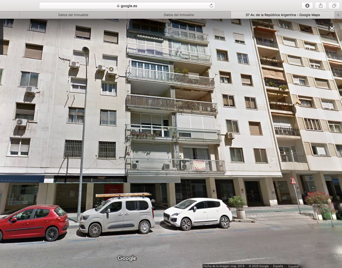 Exterior view of Premises for sale in  Sevilla Capital