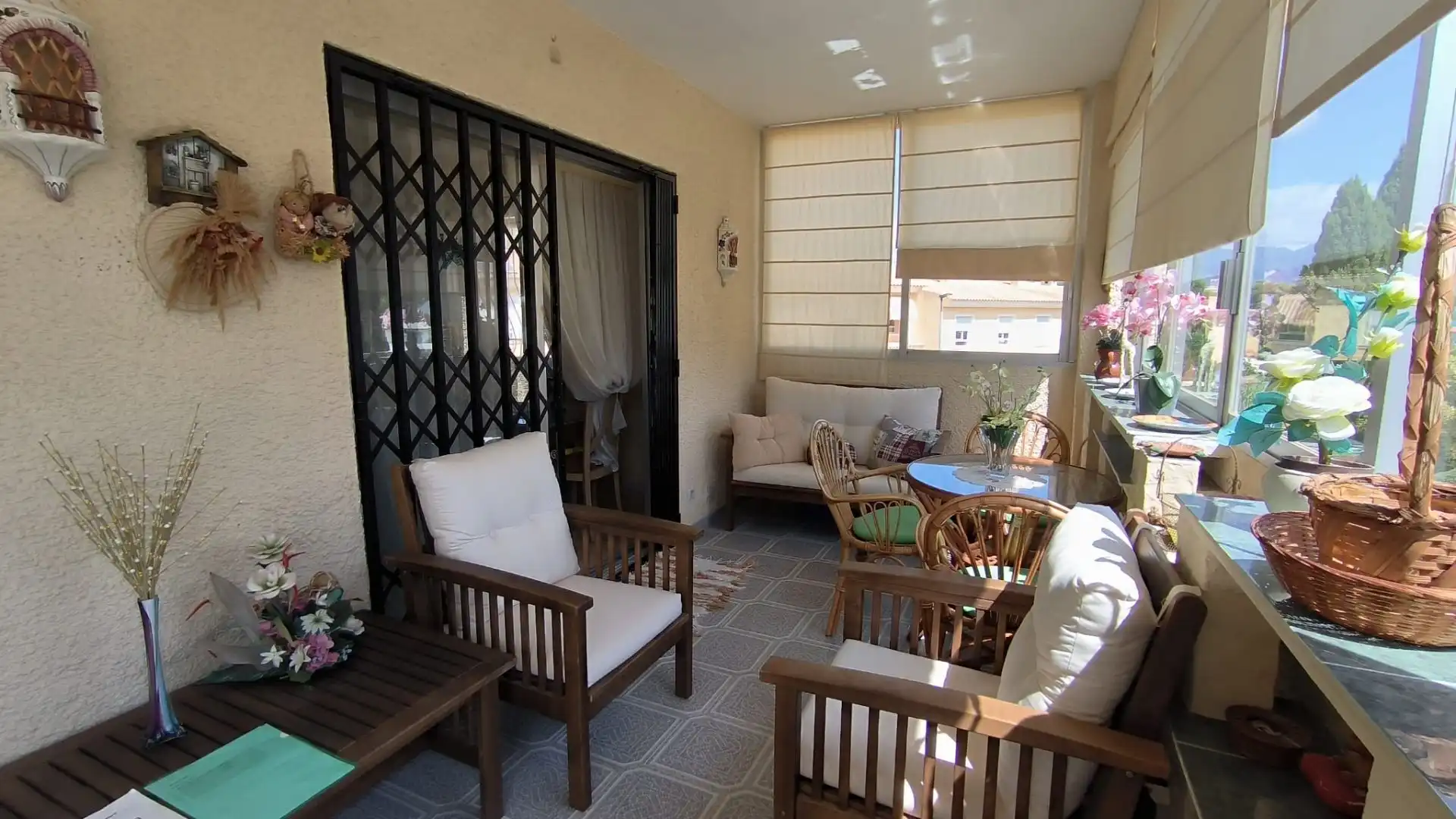 Terrassa de Casa o xalet en venda en L'Alfàs del Pi amb Aire condicionat, Calefacció i Jardí privat