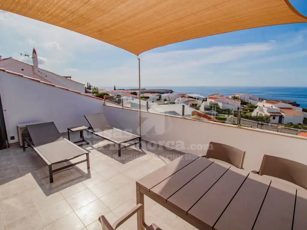 Terrace of Apartments for sale in Sant Lluís  with Air Conditioner, Private garden and Terrace