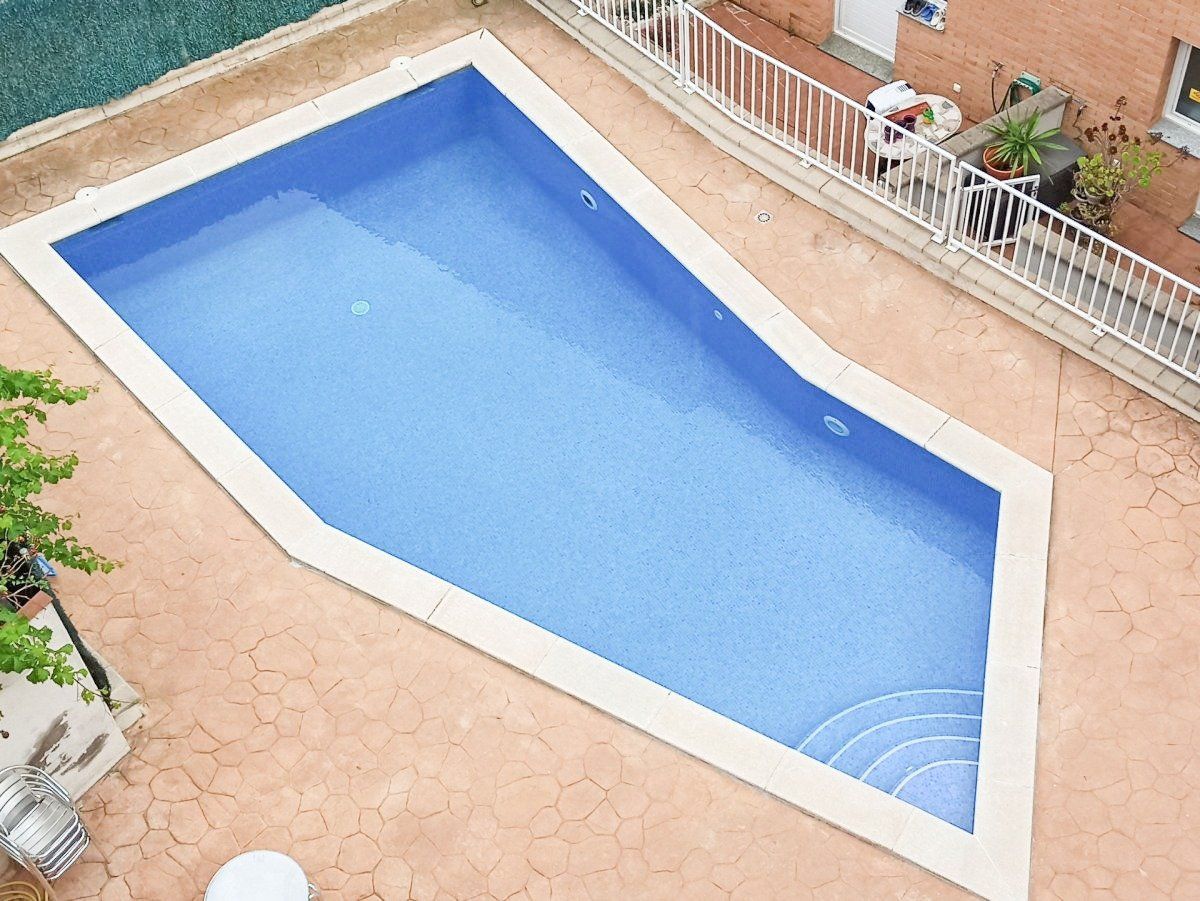 Swimming pool of Single-family semi-detached for sale in Els Hostalets de Pierola  with Heating, Balcony and Community pool
