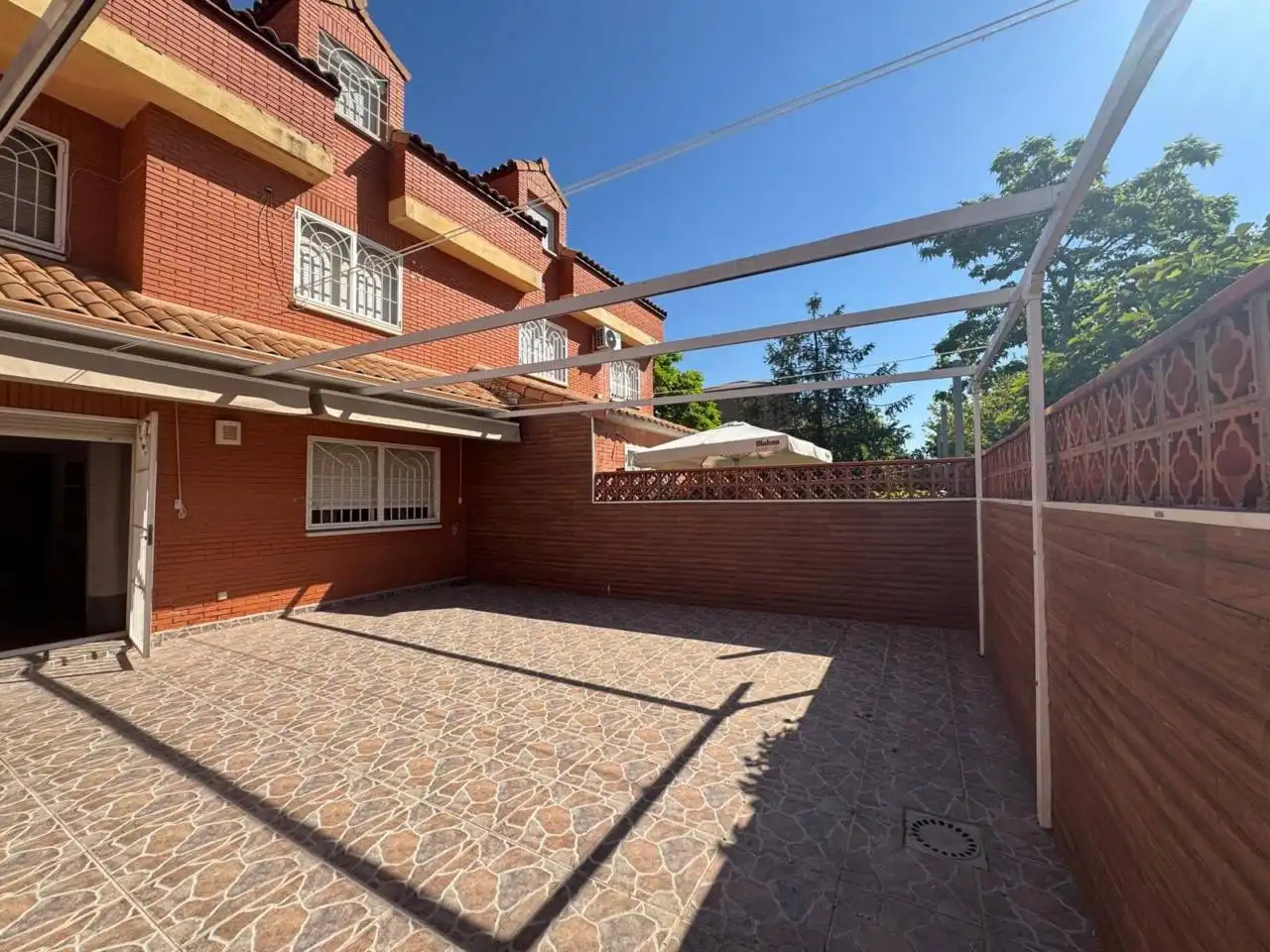 Garden of Houses for rent in Alcalá de Henares  with Air Conditioner, Heating and Private garden
