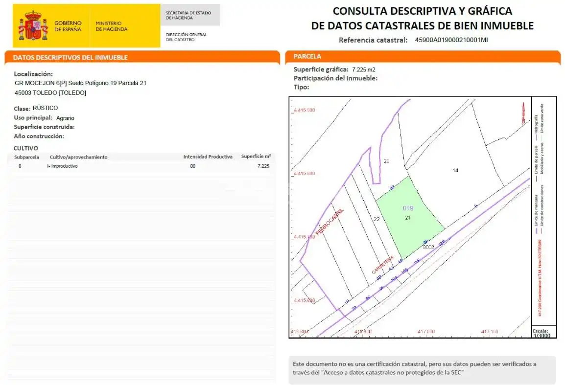 Terreno en venta en Toledo