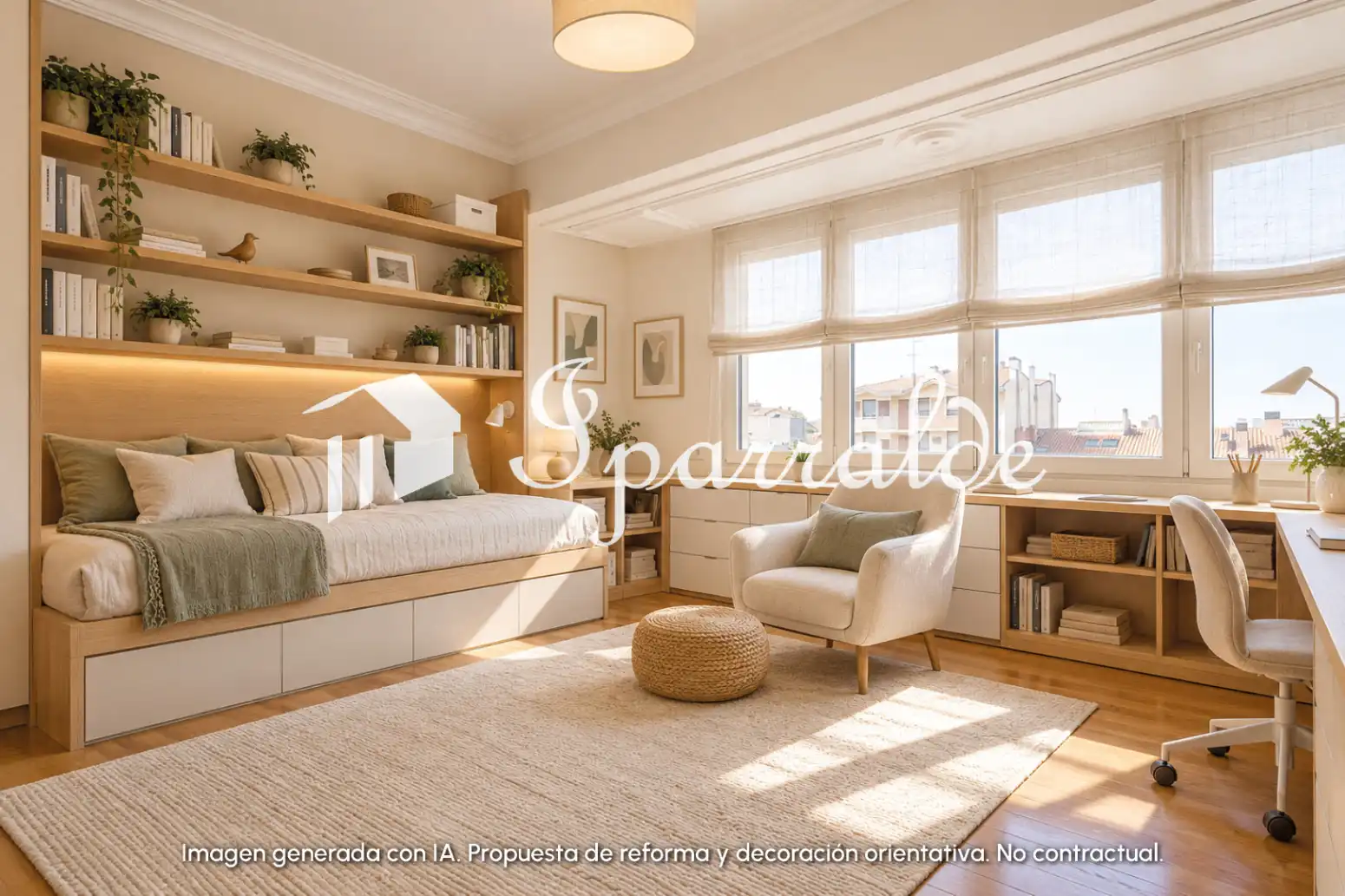 Bedroom of Flat for sale in Centro - Mendibil - Santiago