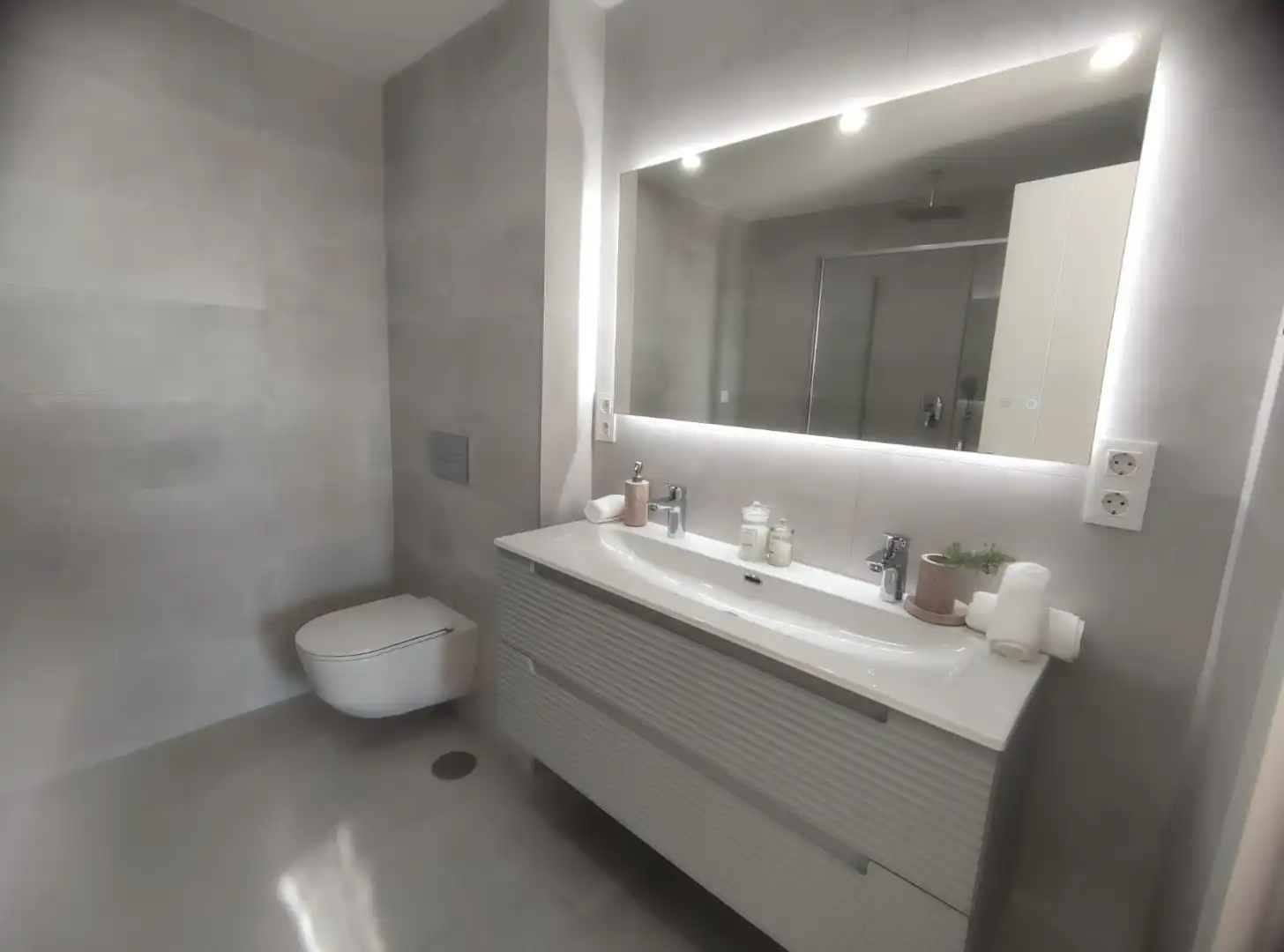 Baño de Casa o chalet en venta en Polop con Aire acondicionado, Calefacción y Jardín privado