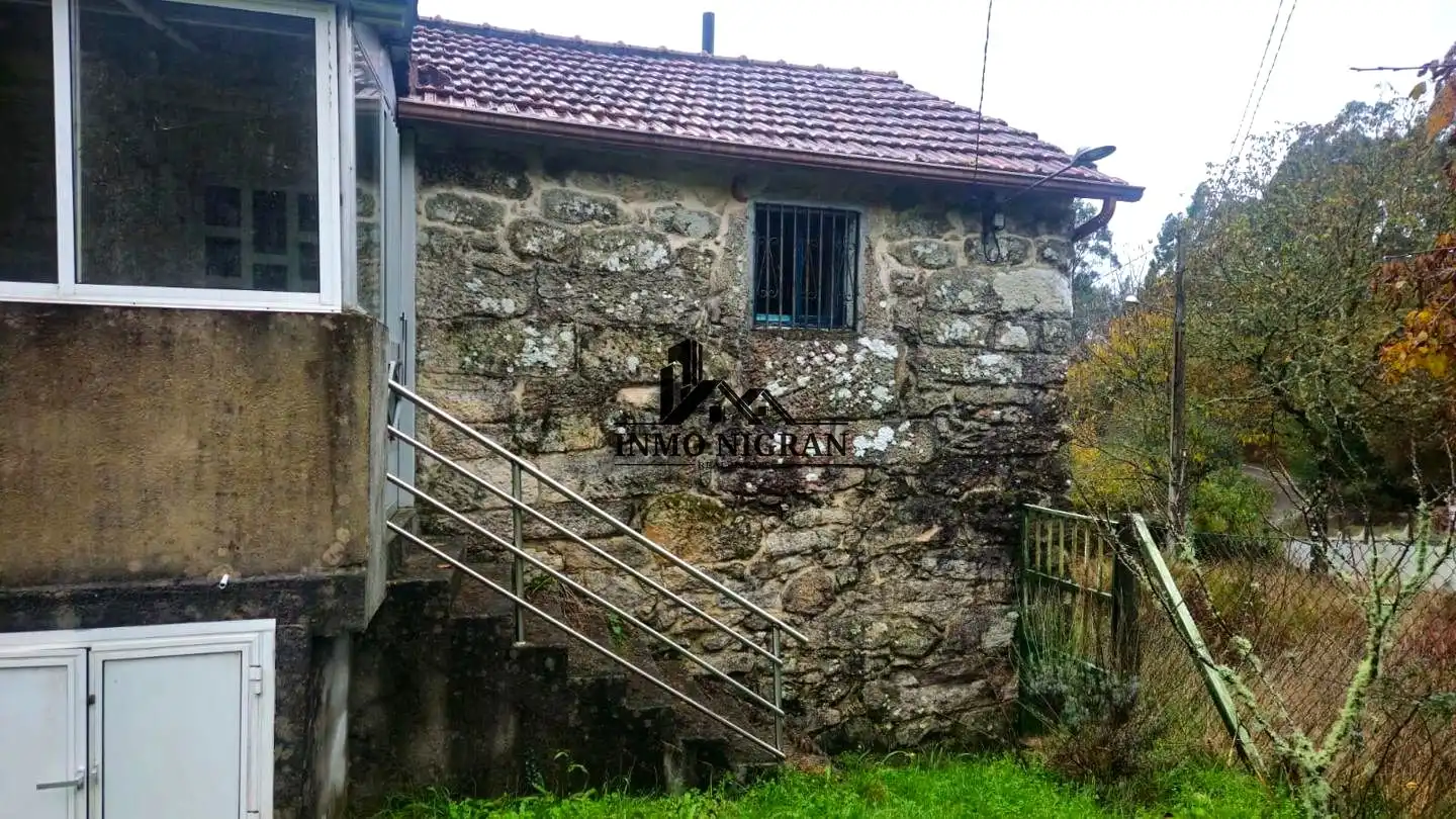 Vista exterior de Finca rústica en venta en Crecente con Terraza