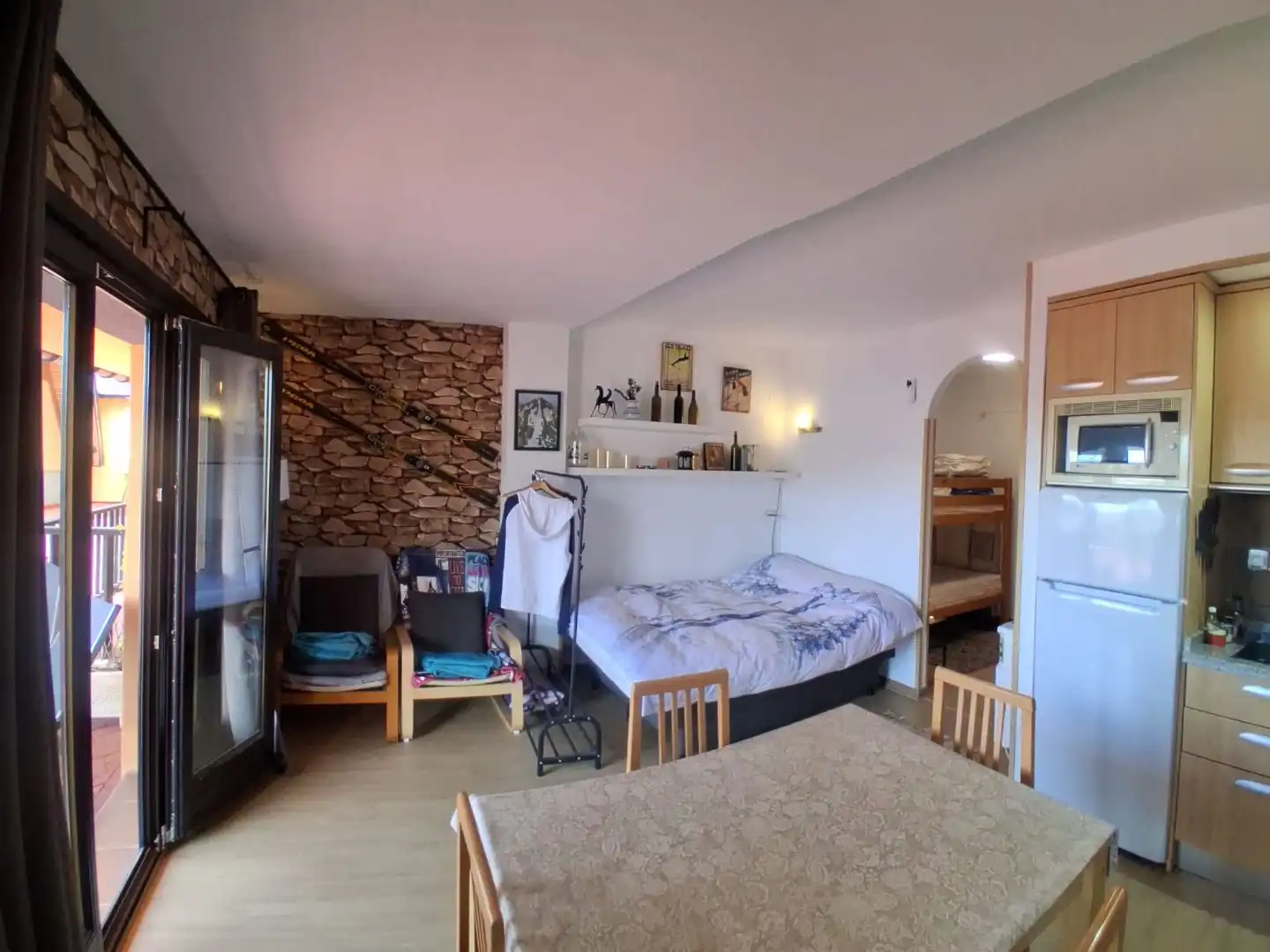 Living room of Study for rent in Sierra Nevada  with Heating, Terrace and Furnished