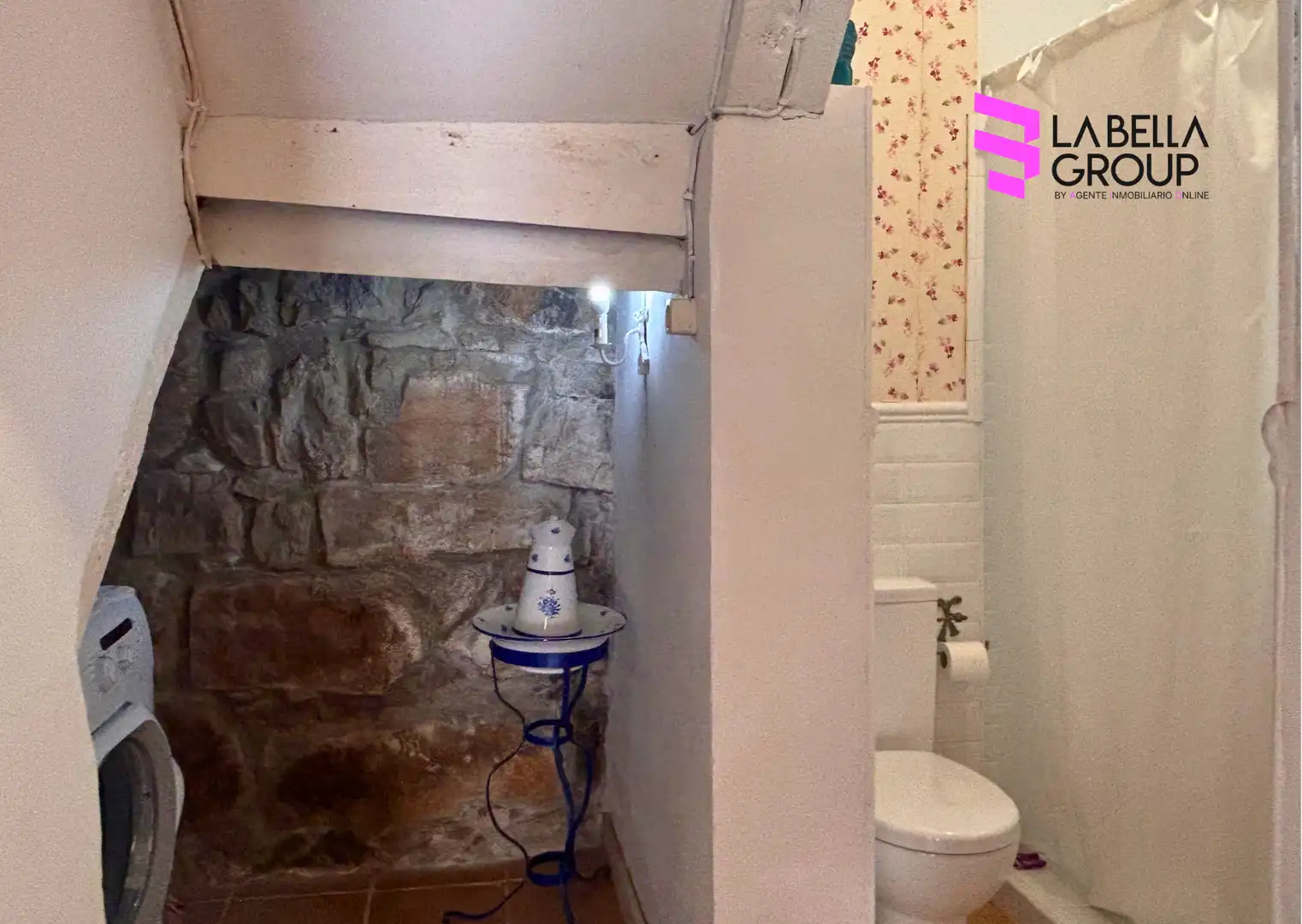 Bany de Finca rústica en venda en Pesaguero amb Calefacció, Jardí privat i Parquet