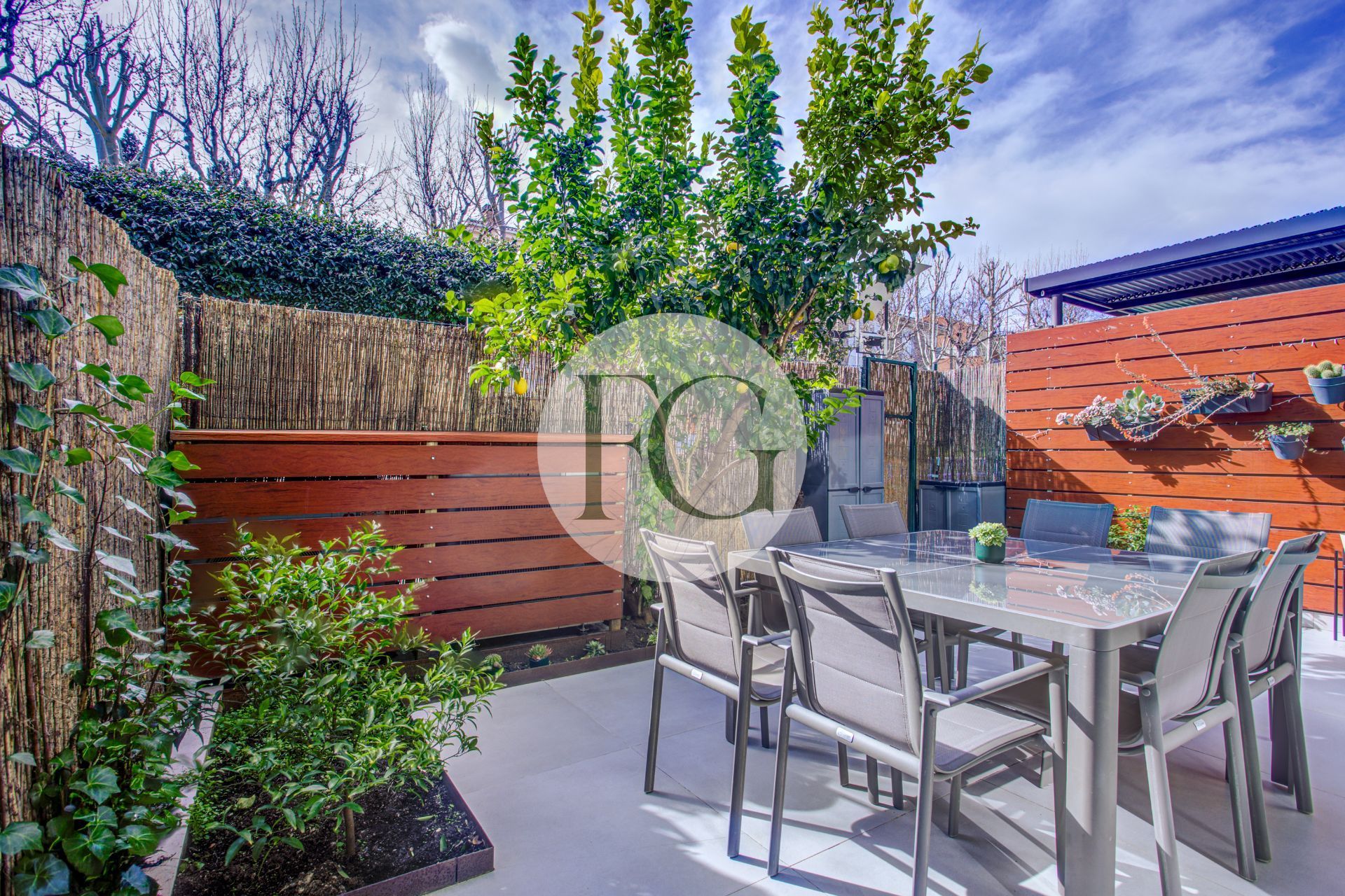 Terrace of Duplex for sale in Sant Cugat del Vallès  with Air Conditioner, Heating and Private garden