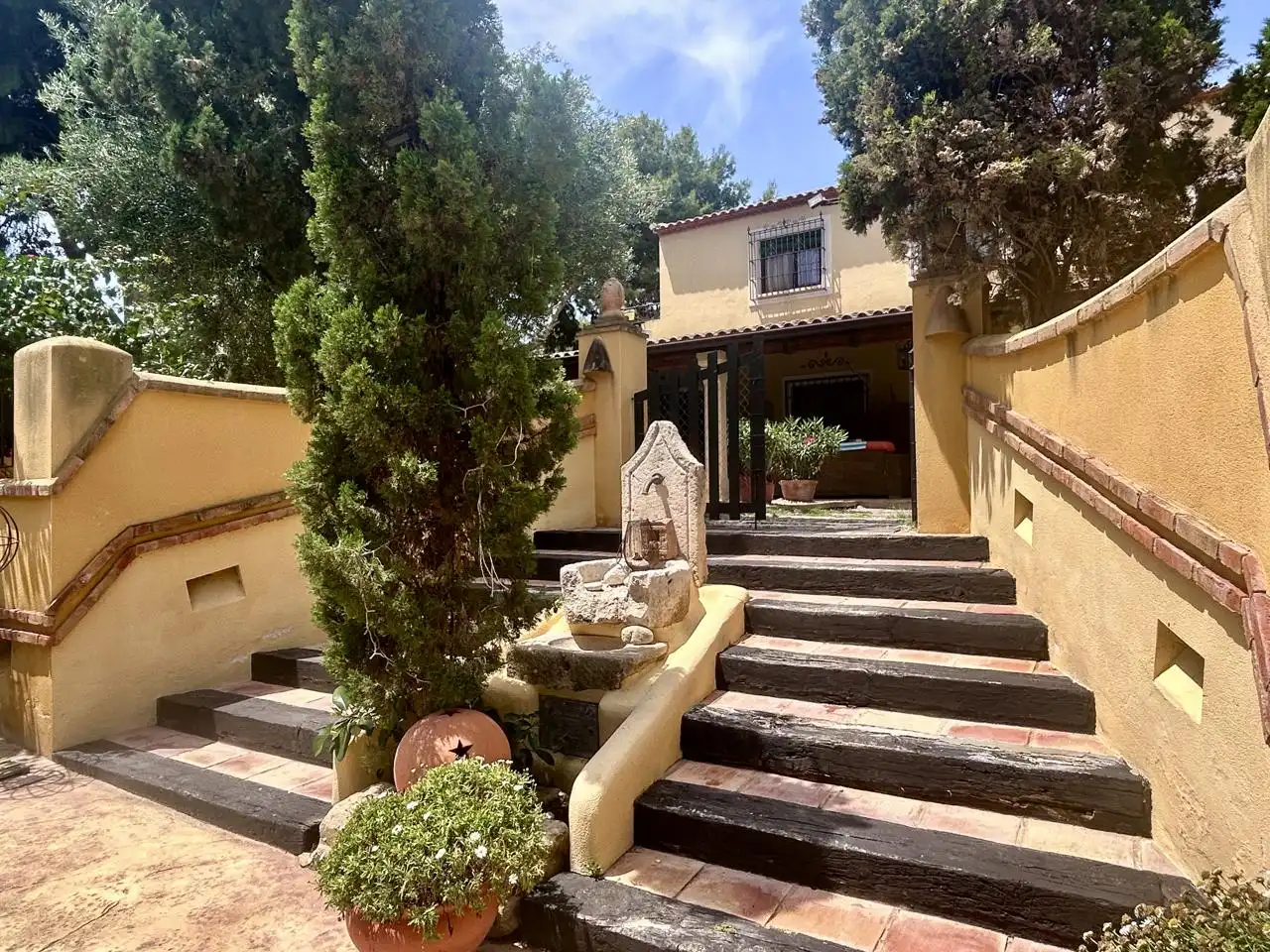 Garden of Houses for sale in Alicante / Alacant  with Air Conditioner, Private garden and Terrace