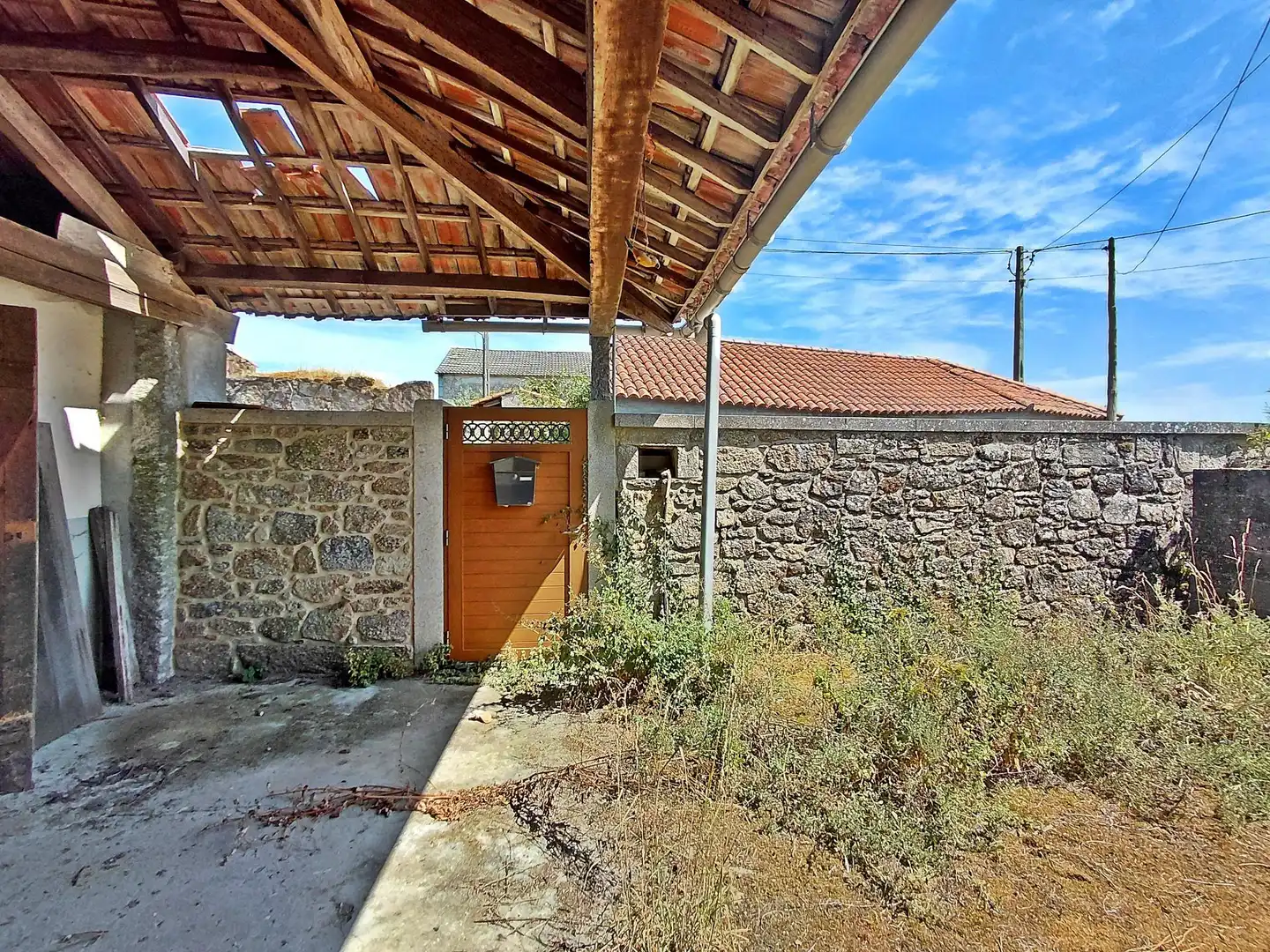 Vista exterior de Casa o xalet en venda en Portas amb Jardí privat i Traster