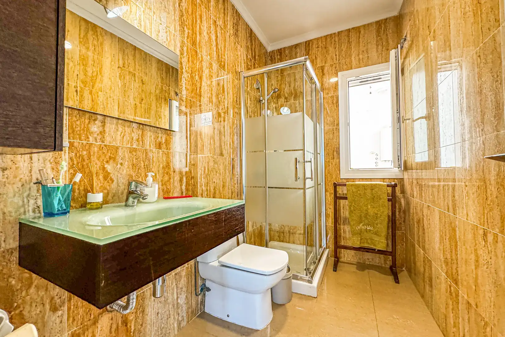 Baño de Casa o chalet en venta en Vícar con Aire acondicionado, Calefacción y Terraza