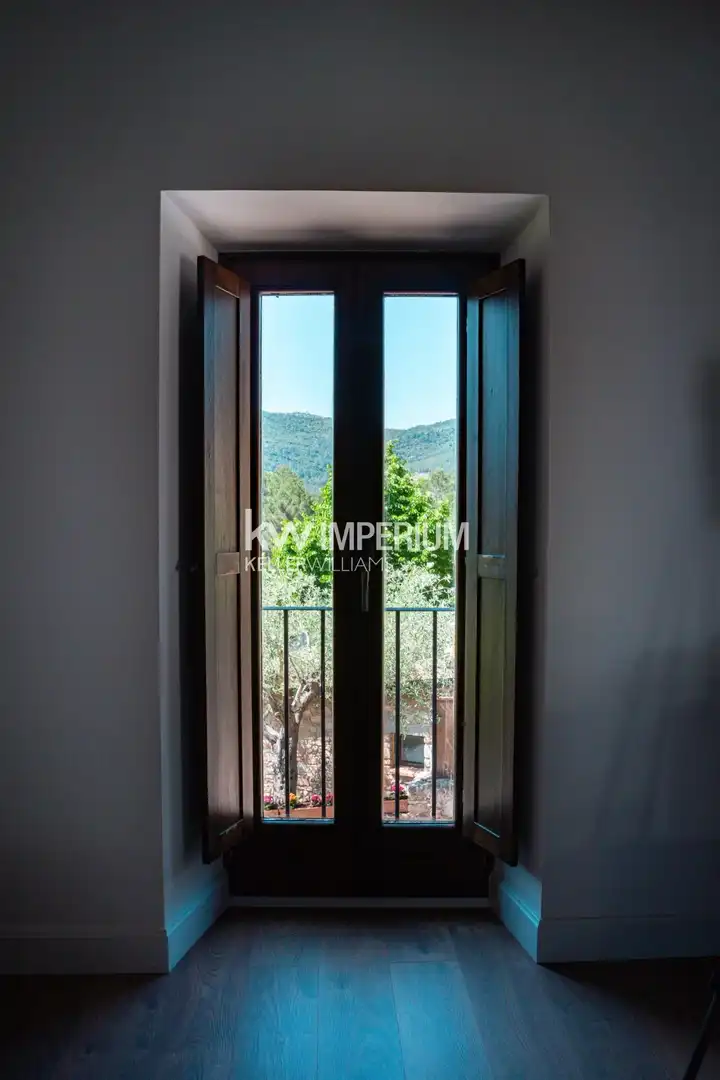 Terrassa de Casa o xalet en venda en Colldejou amb Aire condicionat, Jardí privat i Terrassa
