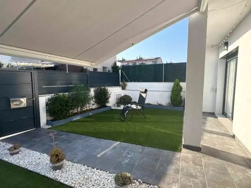 Terrace of Flat for sale in Cunit  with Air Conditioner, Private garden and Parquet flooring
