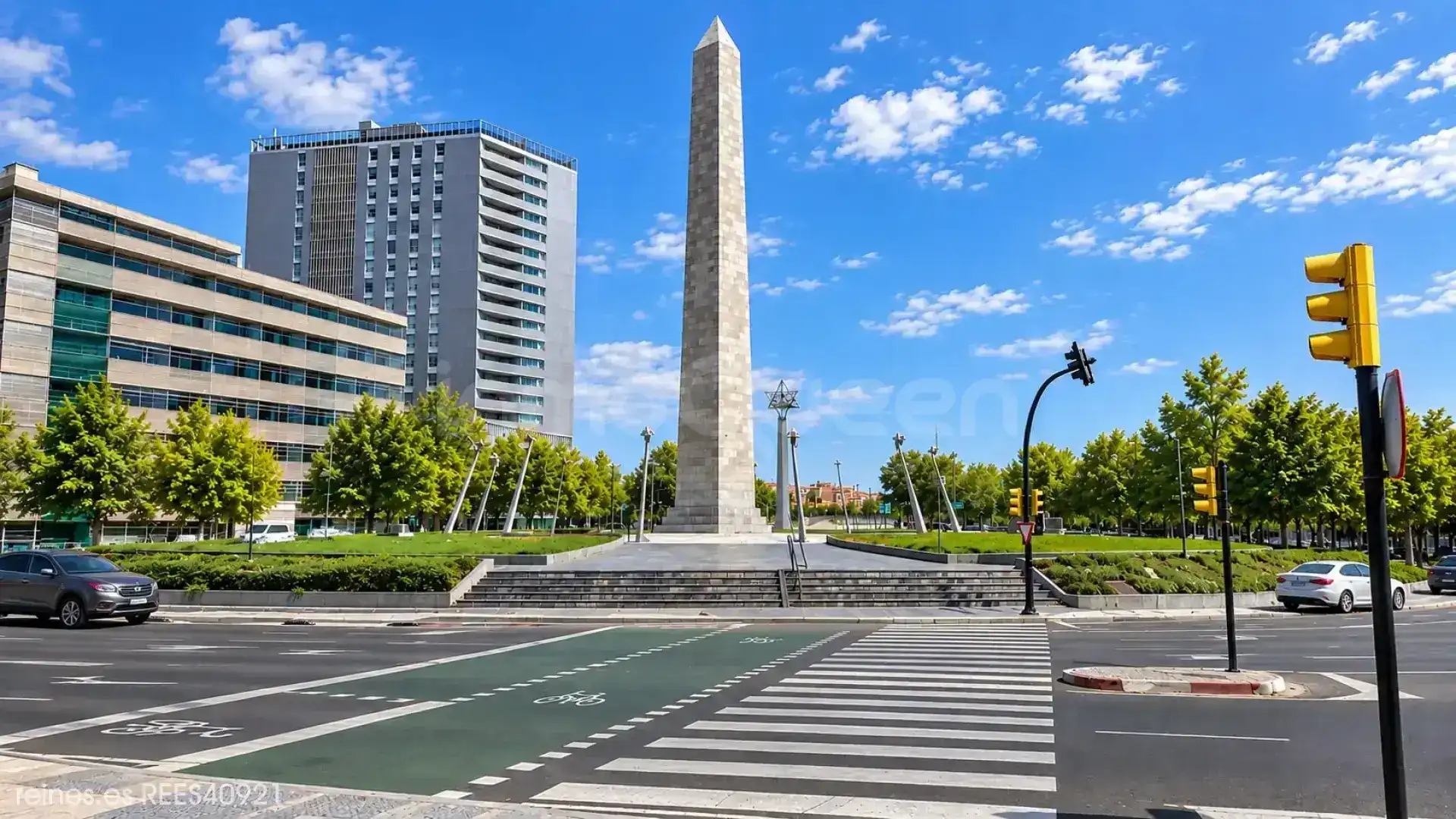 Vista exterior de Pis en venda en Zaragoza amb Calefacció, Terrassa i Moblat