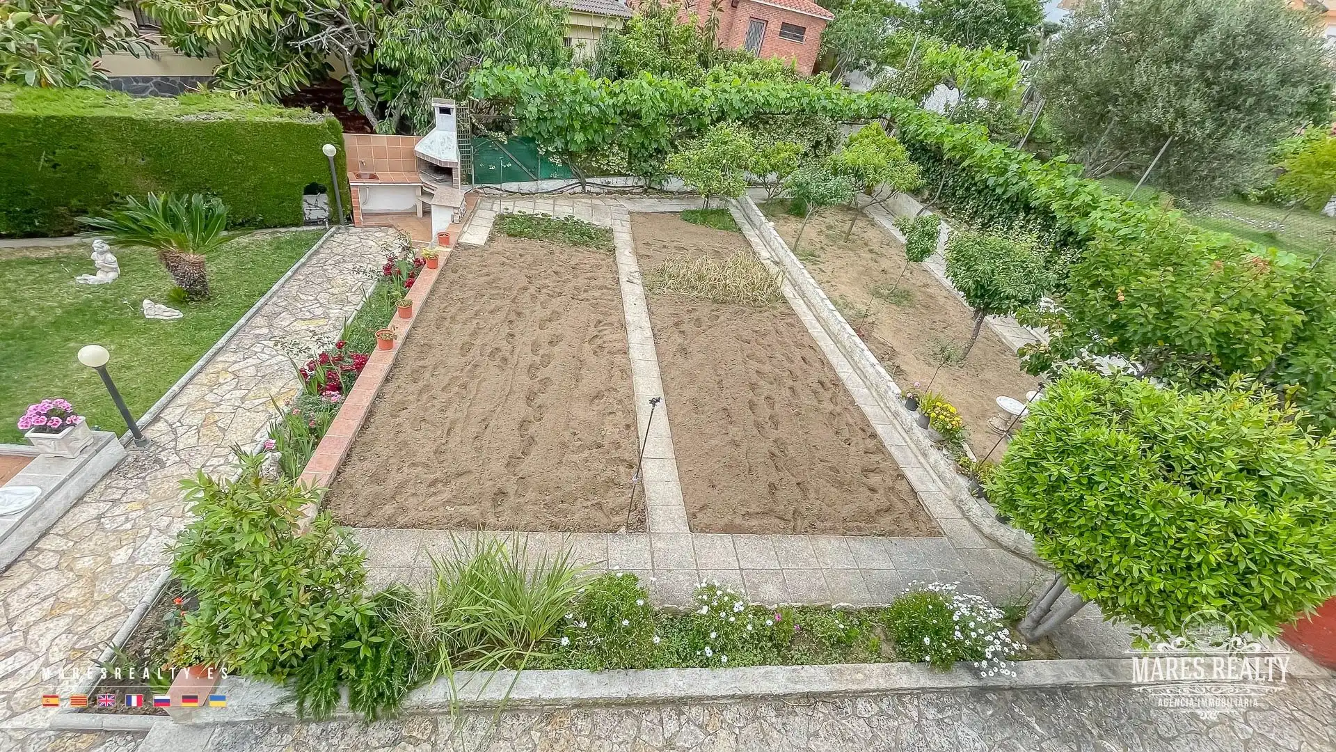 Jardí de Casa o xalet en venda en Lloret de Mar amb Calefacció, Jardí privat i Terrassa