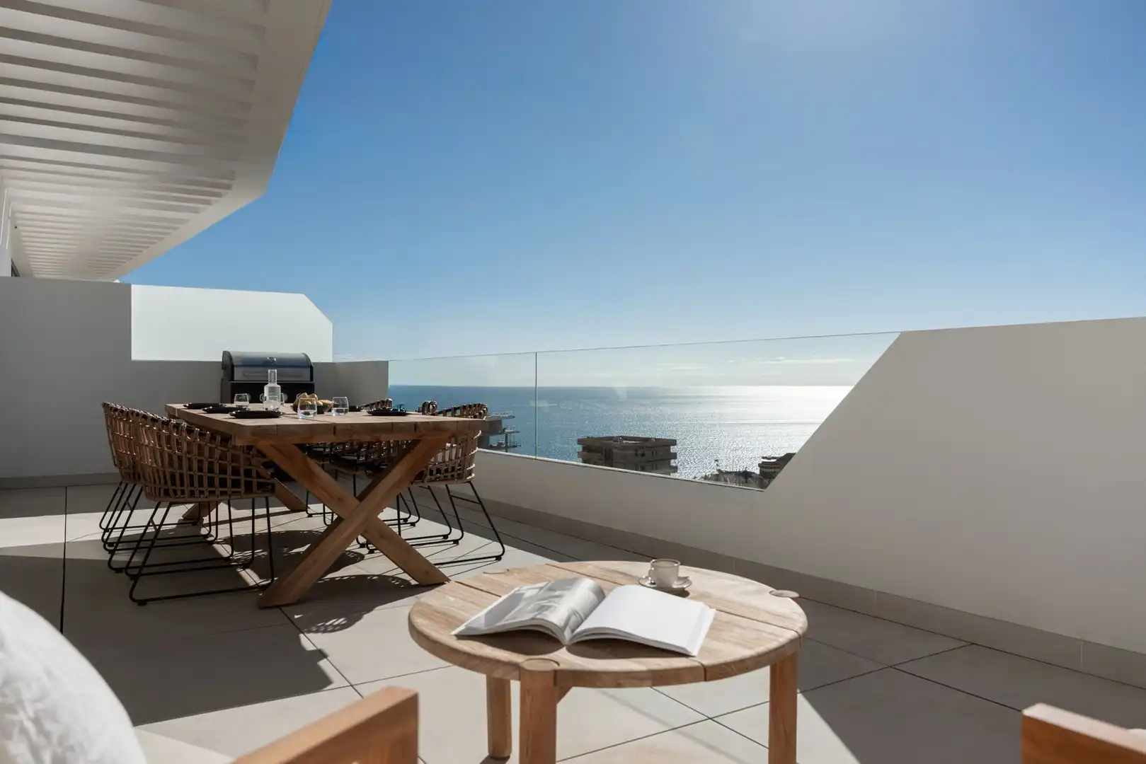 Terrasse von Dachboden zum Verkauf in Fuengirola mit Terrasse
