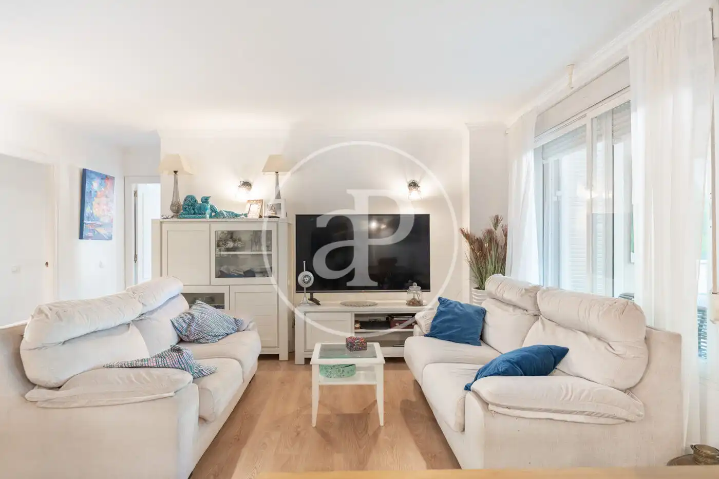 Sala de estar de Piso en venta en  Palma de Mallorca con Aire acondicionado, Calefacción y Jardín privado